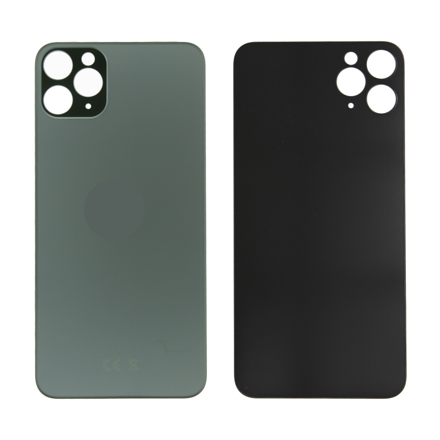 Задняя крышка iPhone 11 Pro Max (Зеленый) - с широким вырезом
