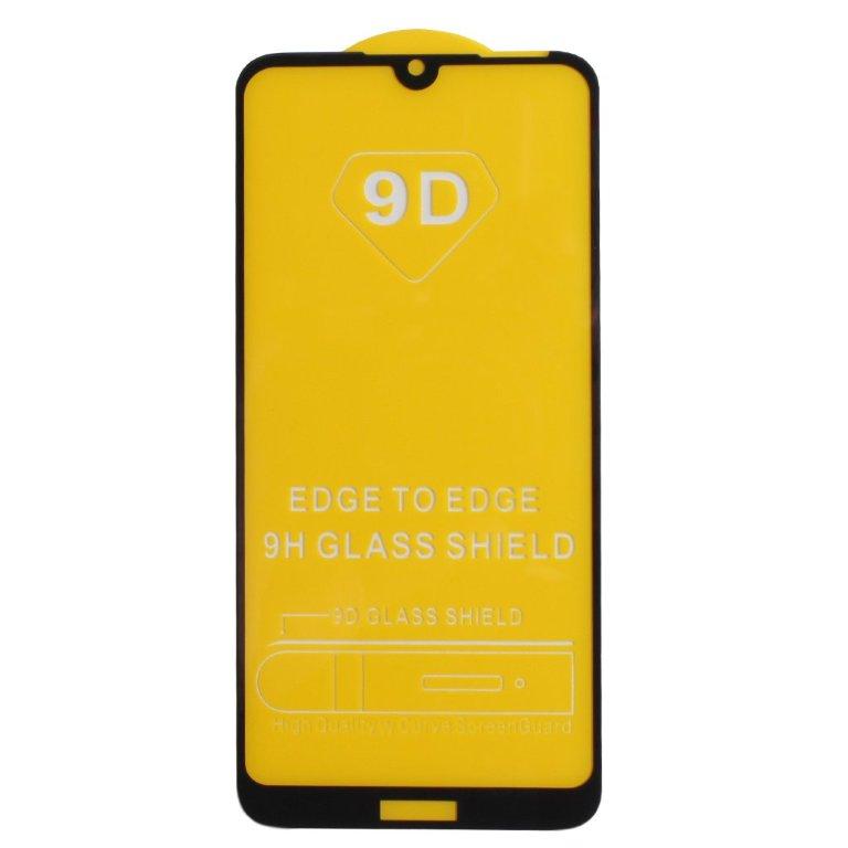 Защитное стекло "Полное покрытие" для Huawei Honor 8A/8A Pro/Y6 2019/Y6s (Черный)