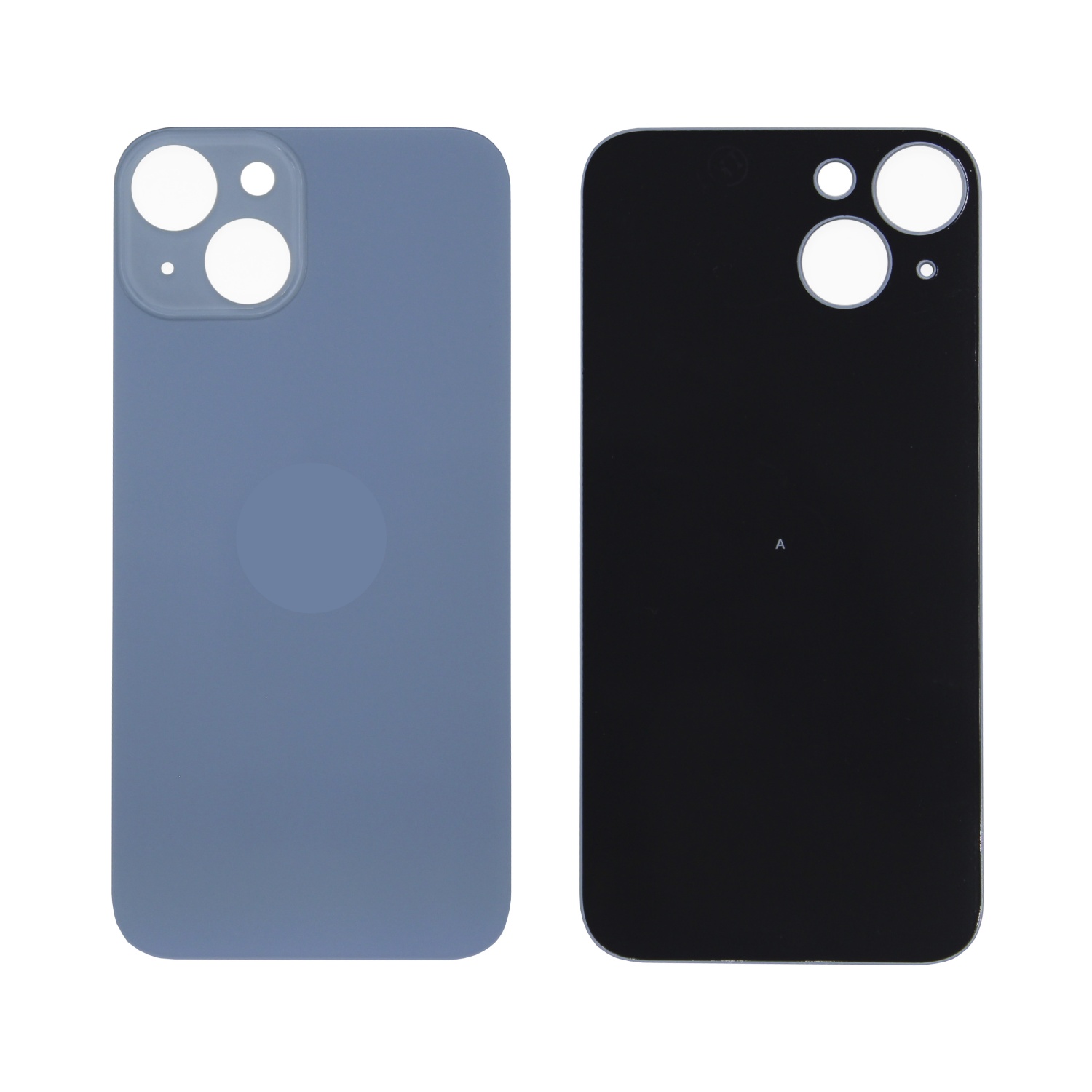 Задняя крышка для iPhone 14 (Голубой) - с широким вырезом