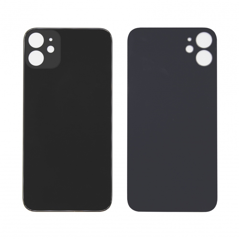 Задняя крышка iPhone 11 (Черный) - с широким вырезом