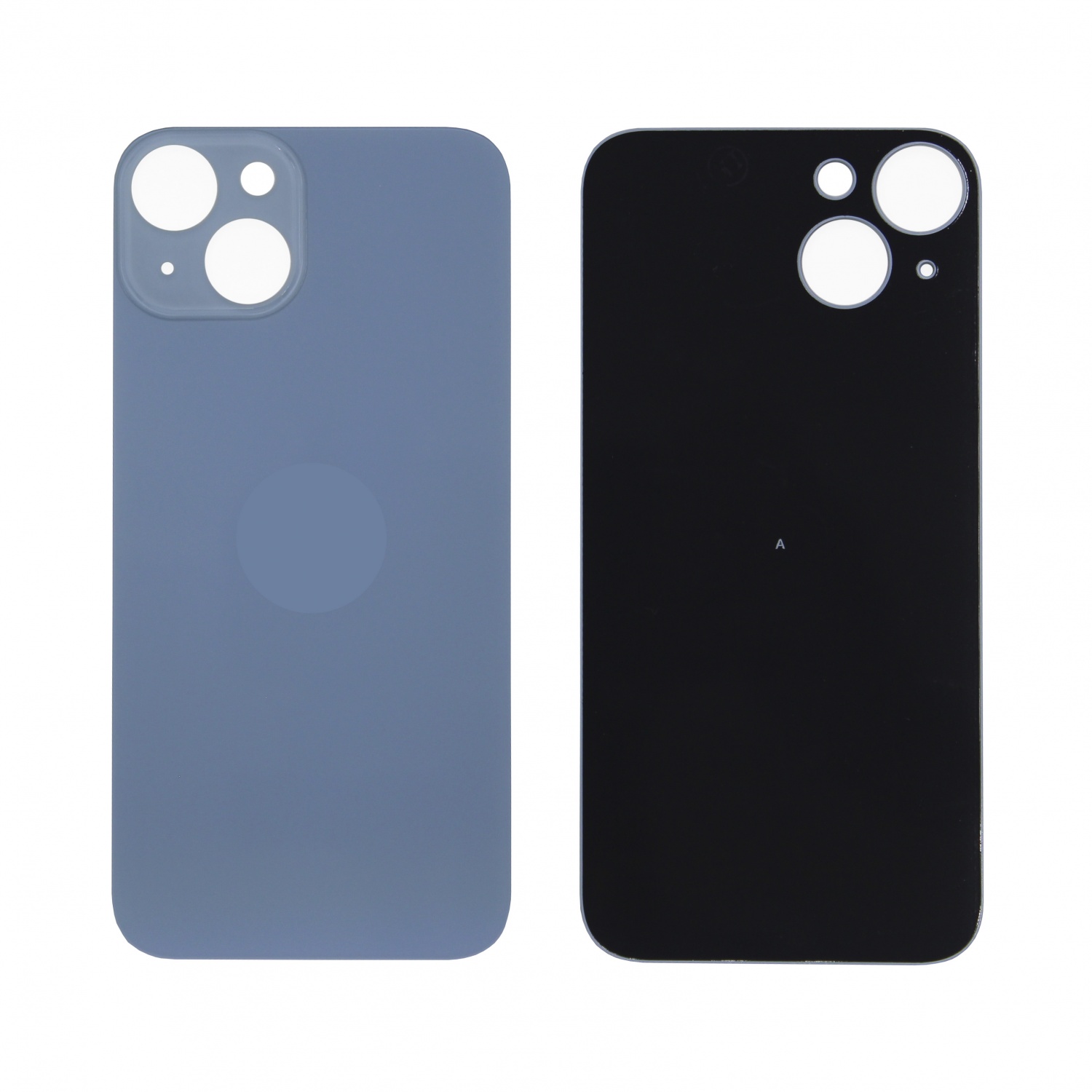 Задняя крышка iPhone 14 (Голубой) - с широким вырезом
