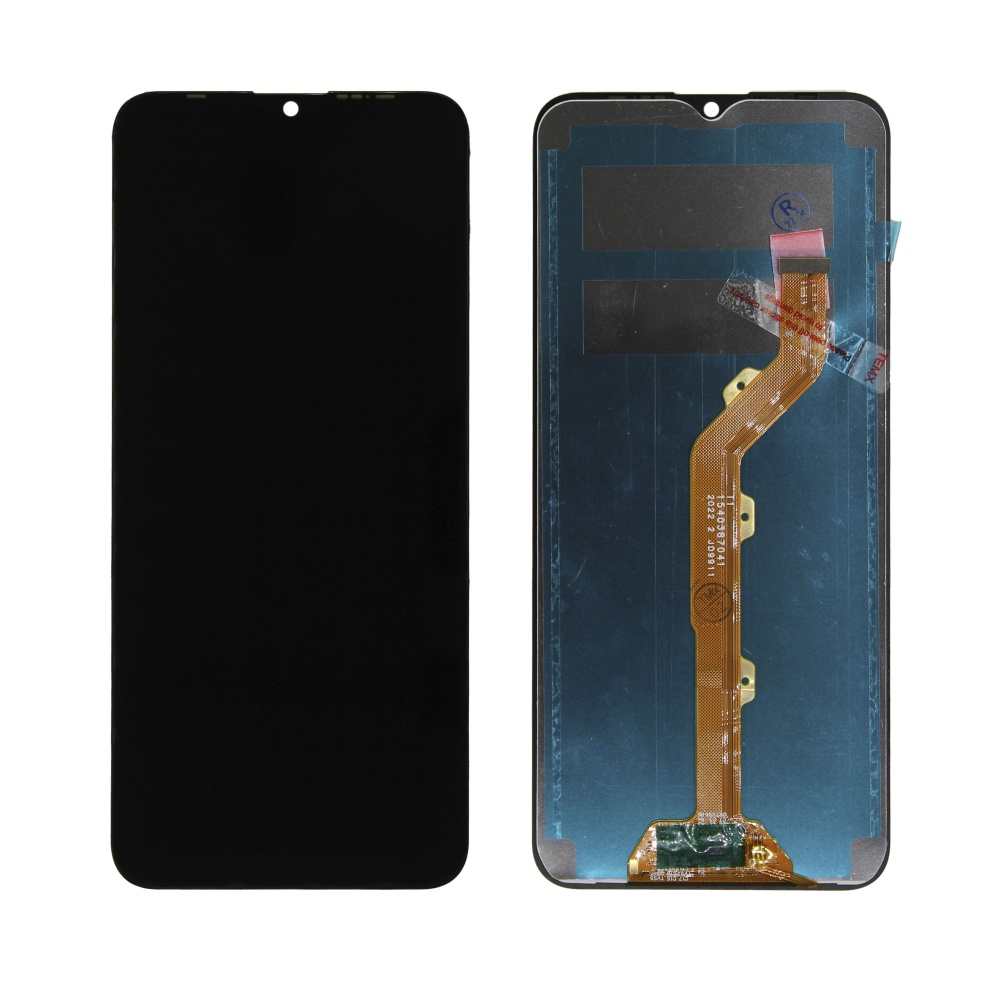 Дисплей в сборе с тачскрином для Tecno Camon 12 Air (Черный)