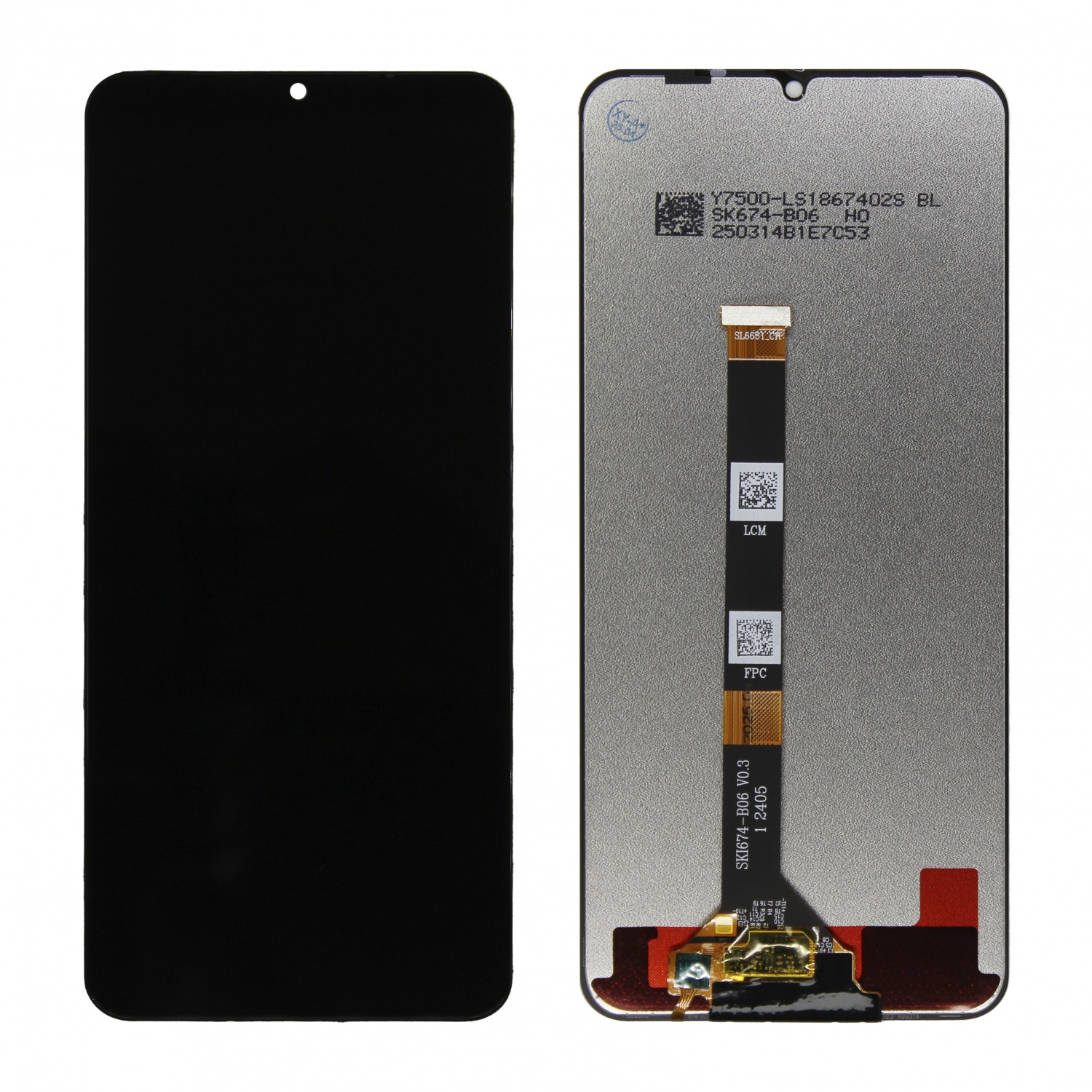 Дисплей в сборе с тачскрином для Realme C51/C53 (Черный) - OR