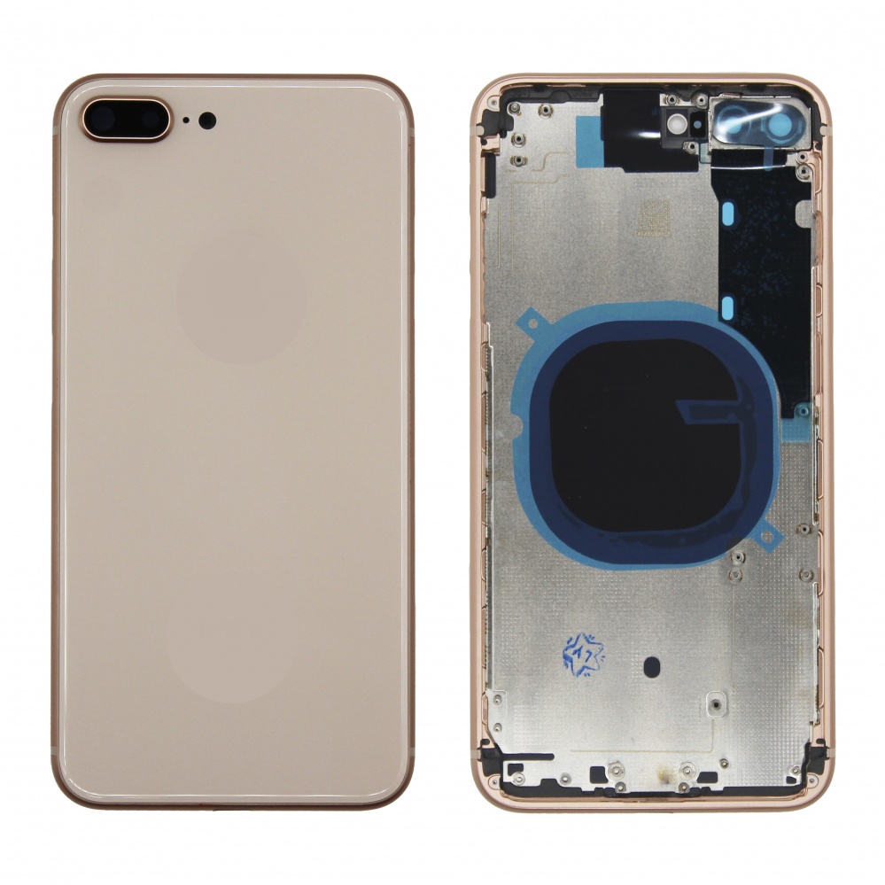 Корпус для iPhone 8 Plus (Золотой) - Премиум