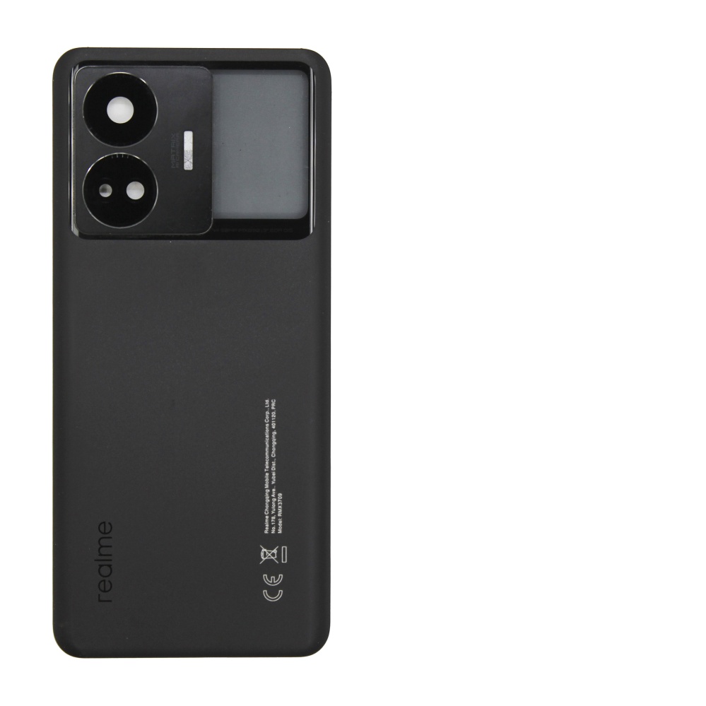 Задняя крышка Realme GT 7 (Черный) - снятый OR (SP)