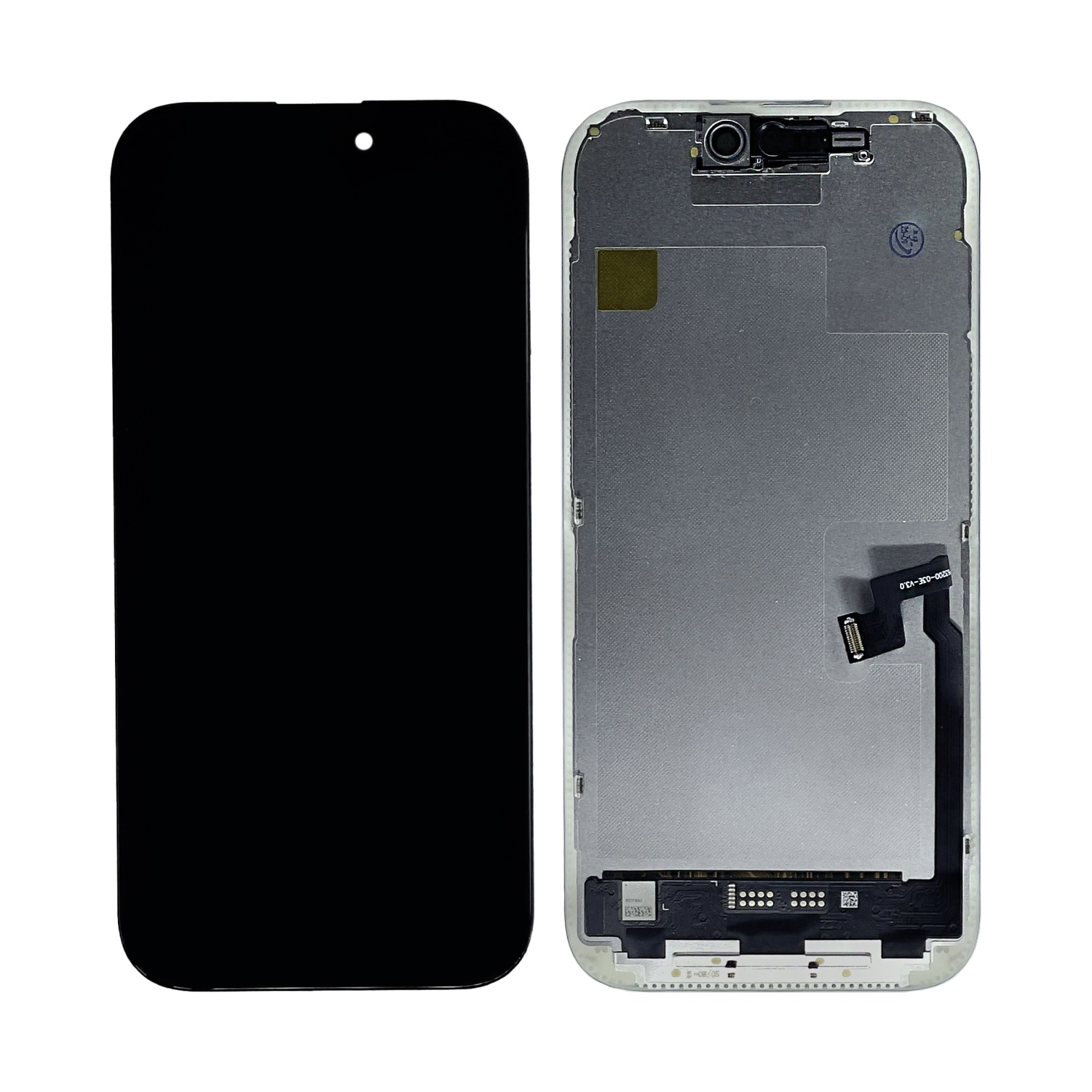 Дисплей в сборе с тачскрином для iPhone 17 Pro (Черный) - Hard Oled