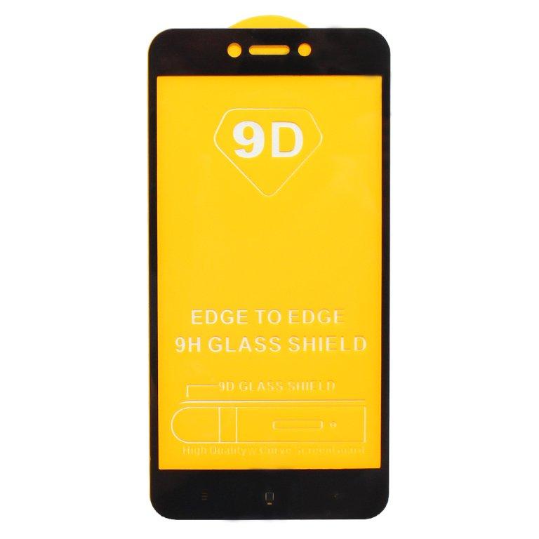 Защитное стекло "Полное покрытие" для Xiaomi Redmi 5A/Go (Черный)