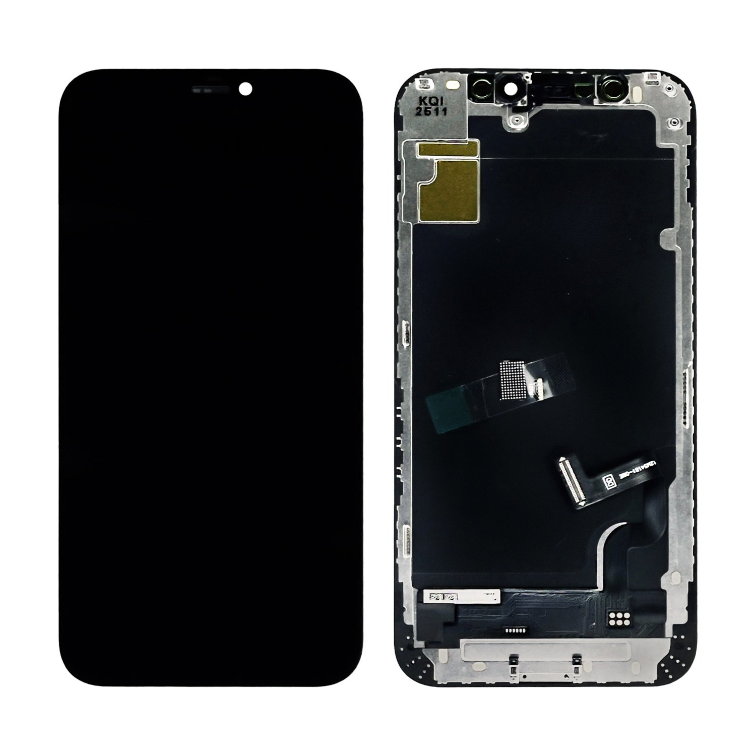 Дисплей в сборе с тачскрином для iPhone 12 Mini (Черный) - Hard OLED (качество Sota)