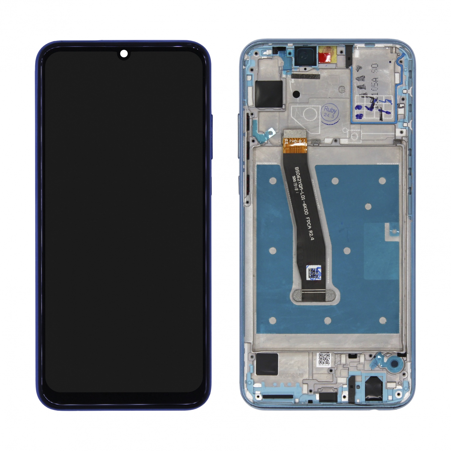 Дисплейный модуль для Huawei Honor 10 Lite/10i (HRY-LX1/LX1T) (Голубой) - в рамке OR