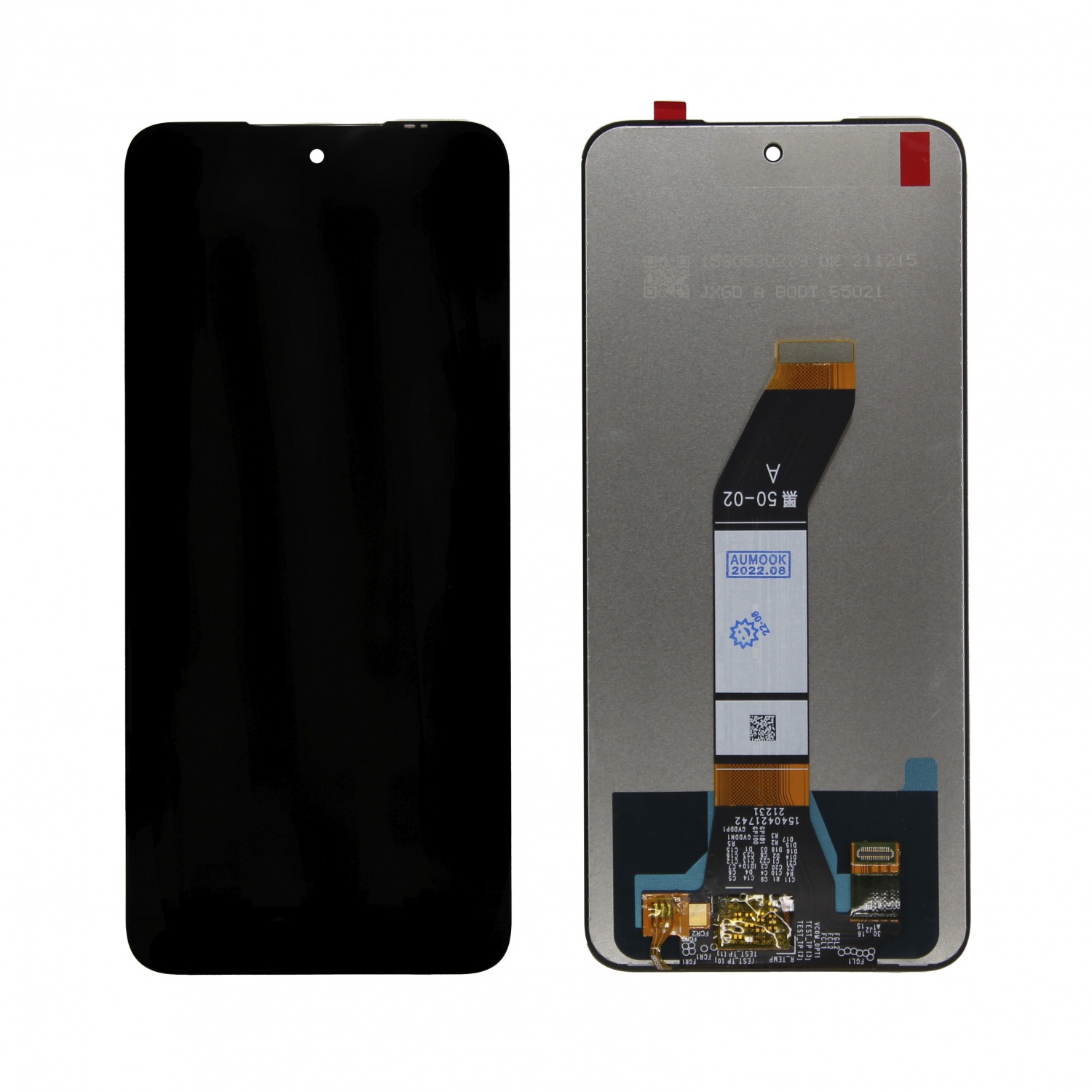 Дисплей в сборе с тачскрином для Xiaomi Redmi 10 (Черный) - Премиум