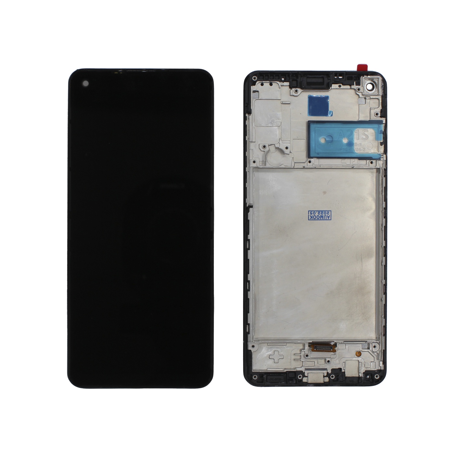 Дисплей в сборе с тачскрином для Samsung A217F (A21s) (Черный) - в рамке OR
