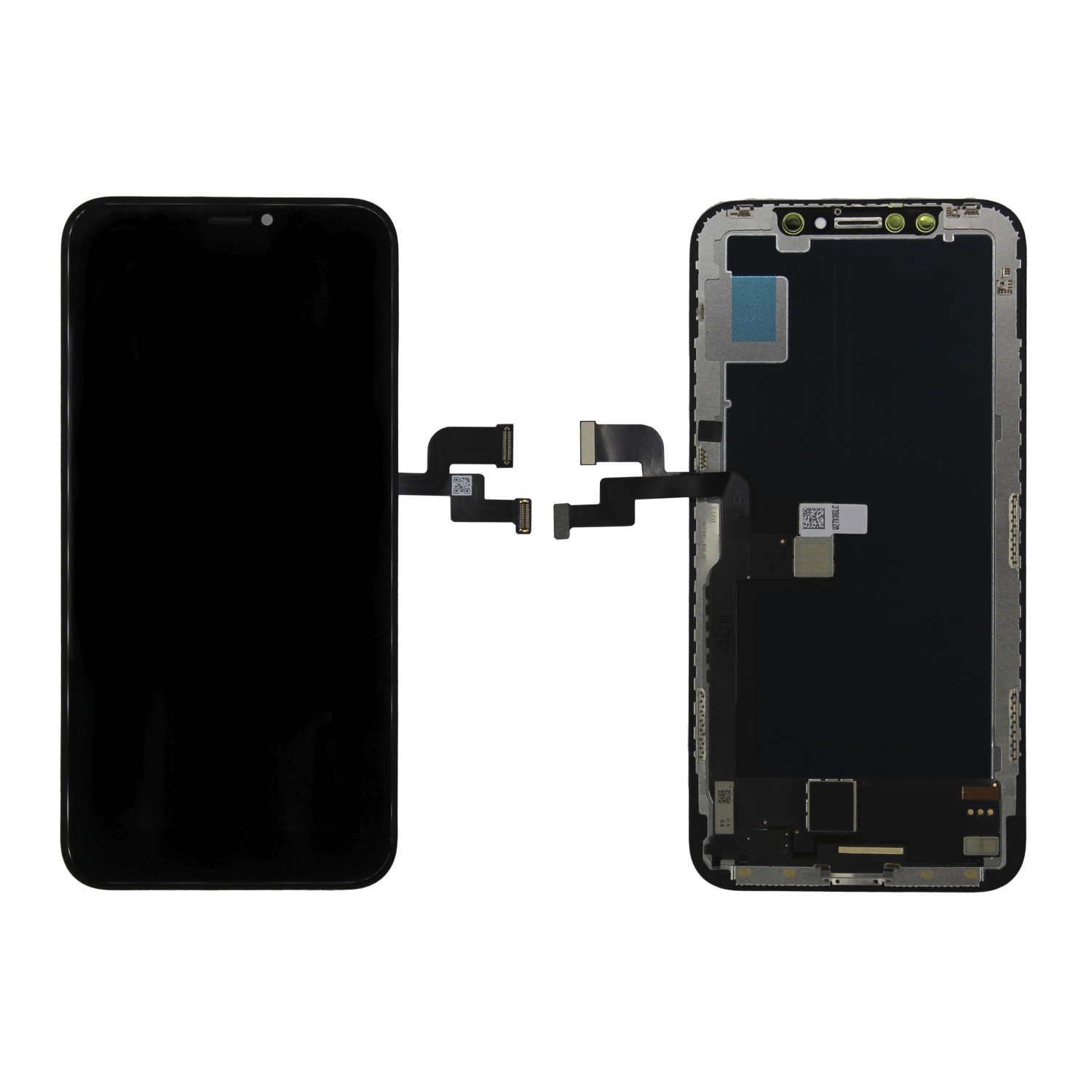 Дисплей в сборе с тачскрином для iPhone X (Черный) - Hard Oled