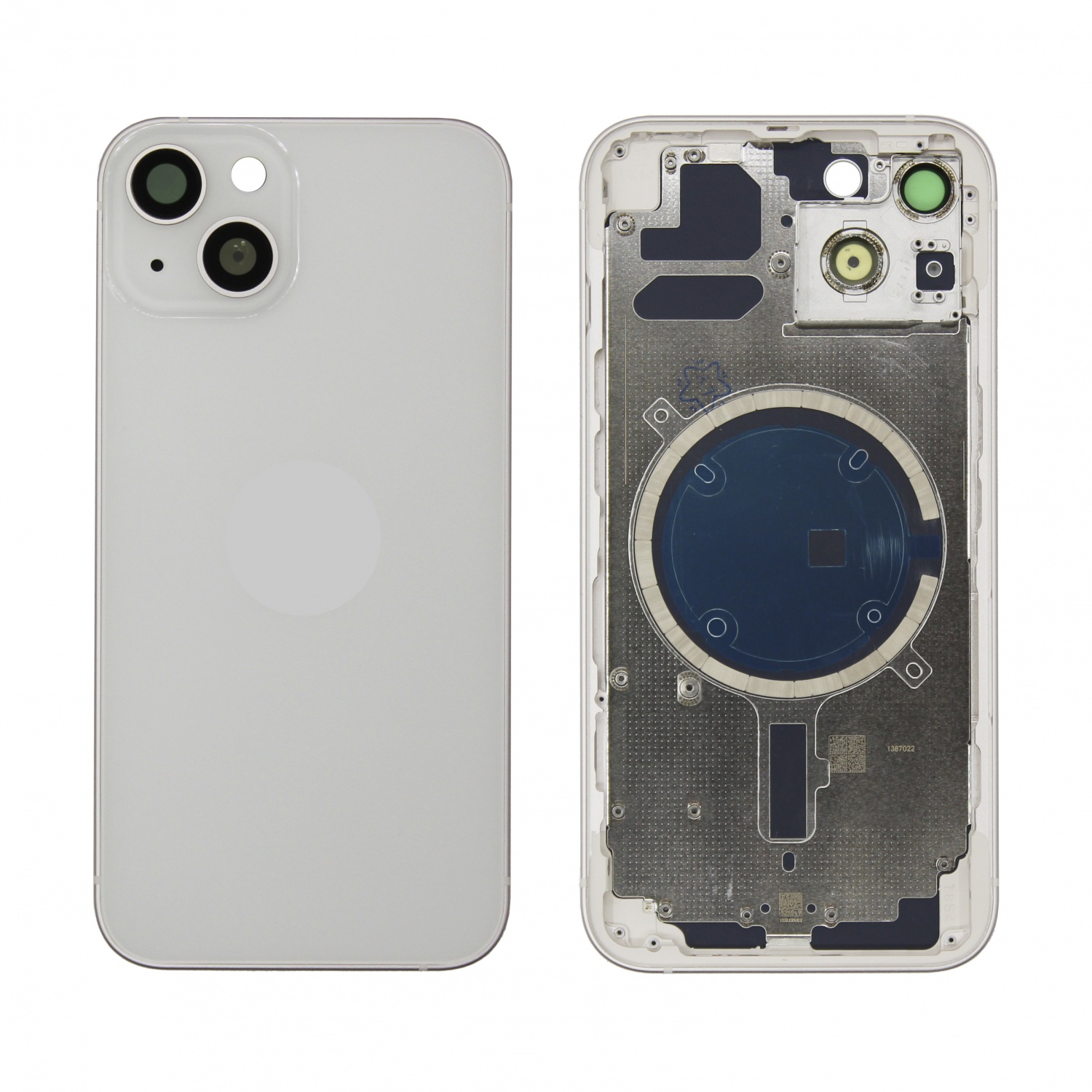 Корпус для iPhone 13 (Белый) - Премиум Корпус для iPhone 13 (Белый) - Премиум