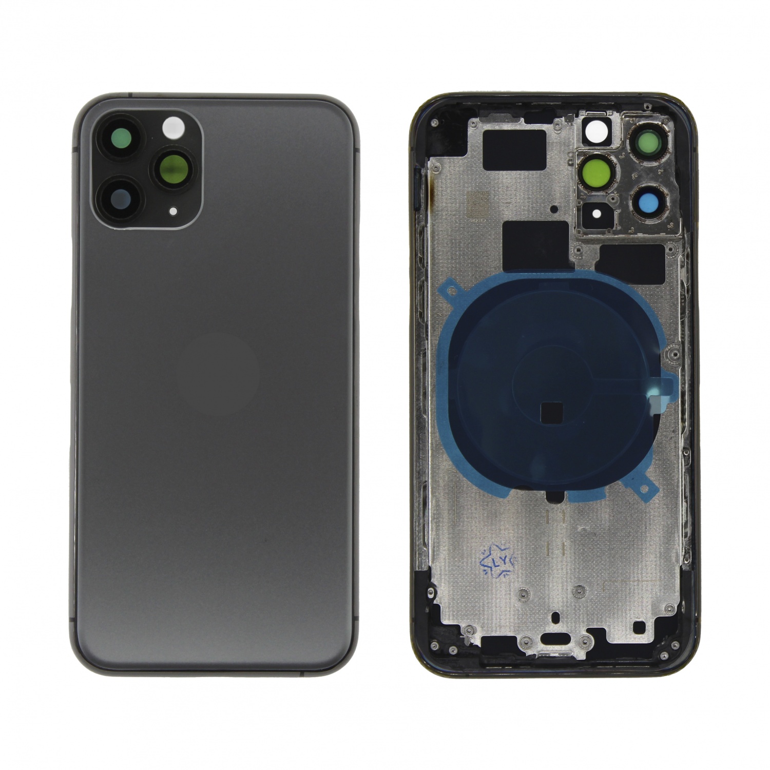 Корпус для iPhone 11 Pro (Серый) - Премиум