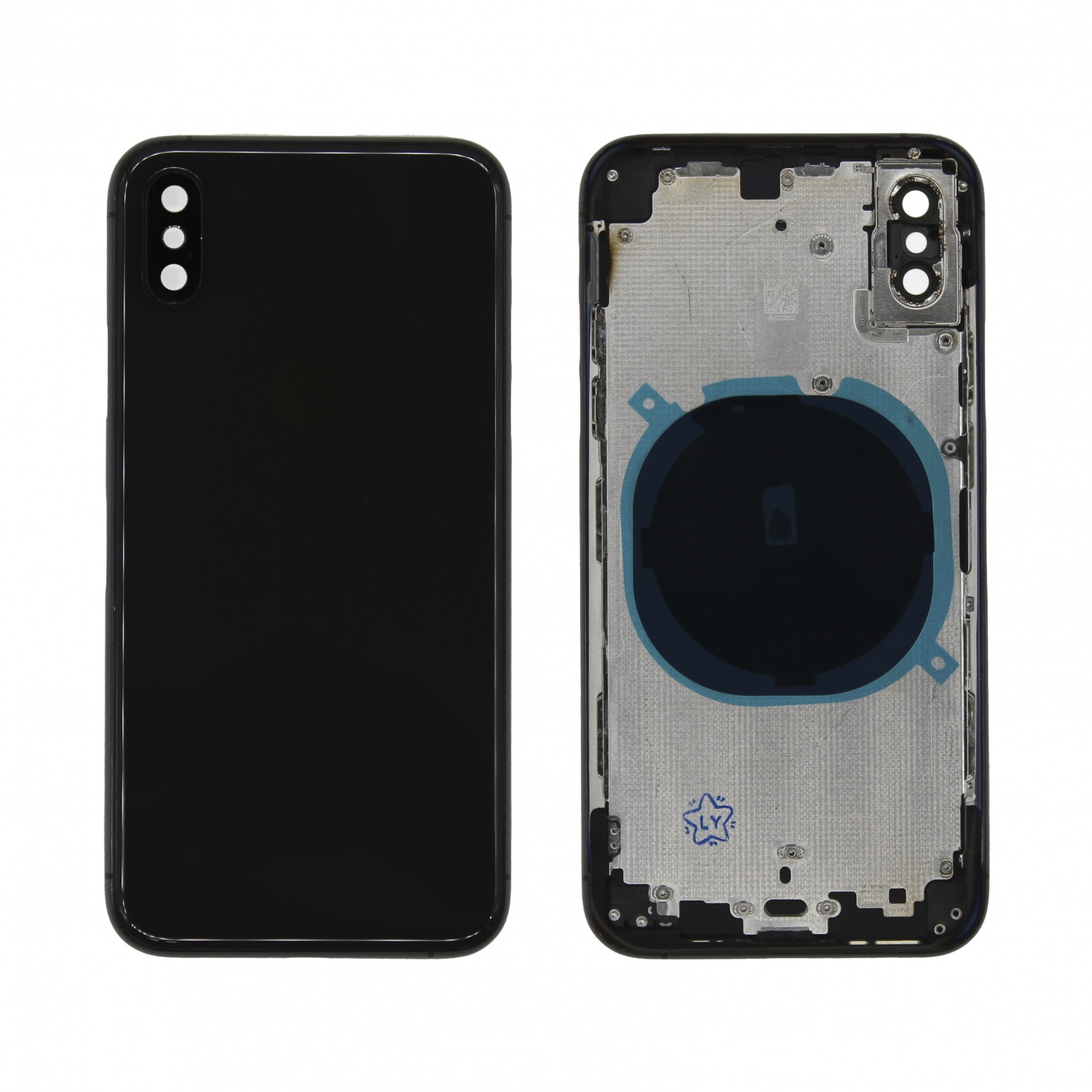 Корпус для iPhone XS (Черный) - OEM