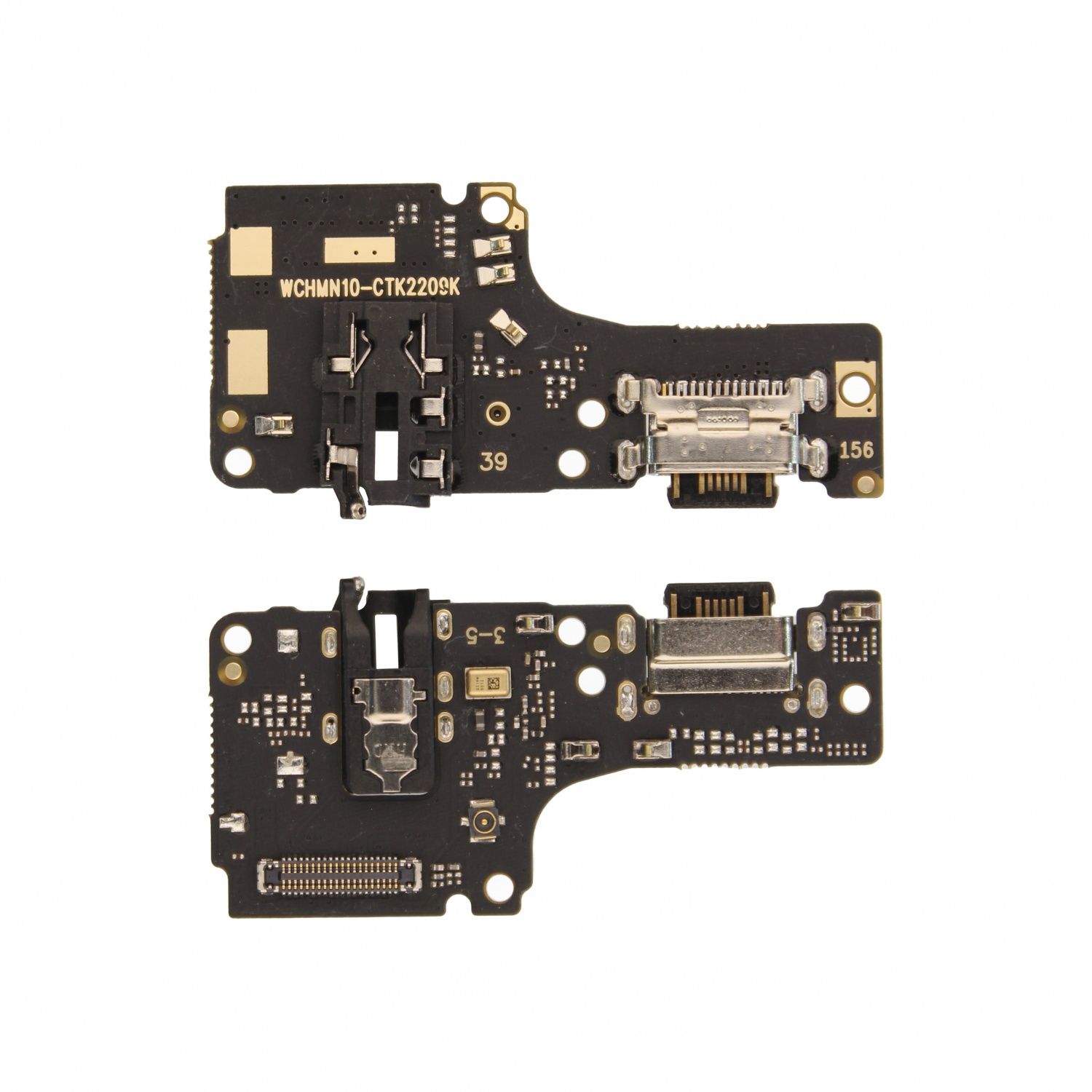 Шлейф Xiaomi Redmi Note 10 на системный разъем/разъем гарнитуры/микрофон