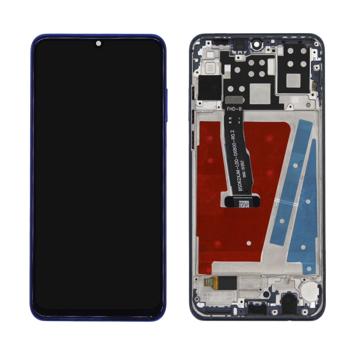 Дисплейный модуль для Huawei P30 Lite (48MP)/Honor 20 Lite/20 (Синий) - в рамке OR