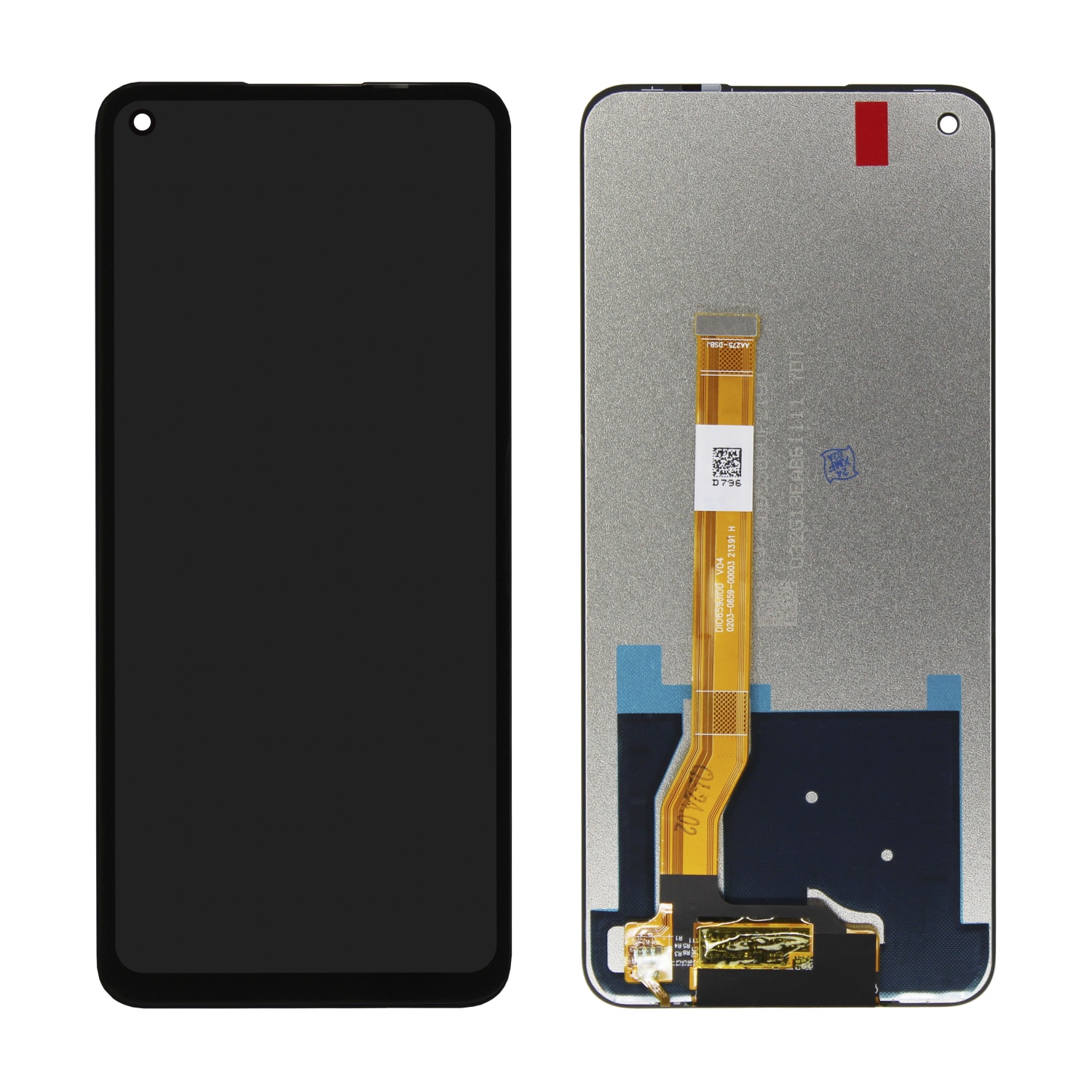 Дисплей в сборе с тачскрином для Realme 9 5G (Черный) - OR