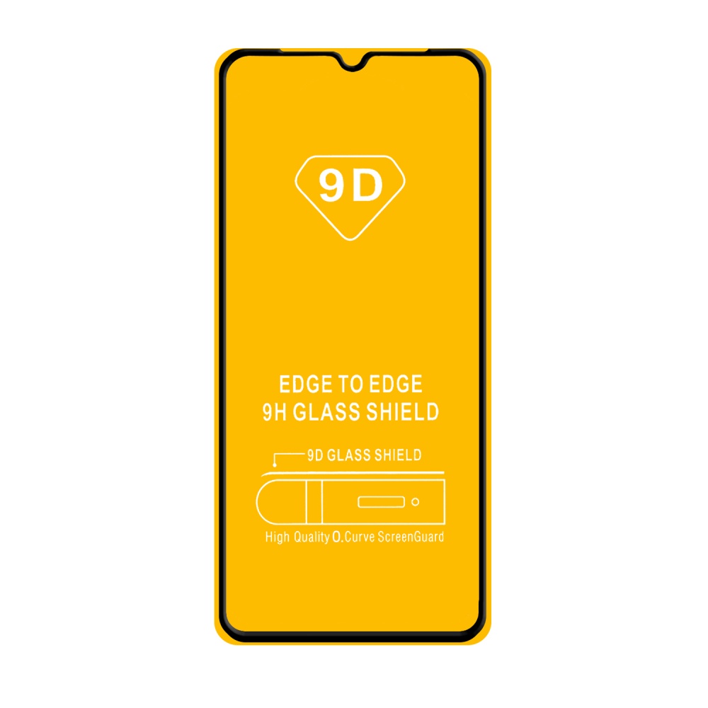 Защитное стекло "Полное покрытие" для Samsung A426B (A42) (Черный)