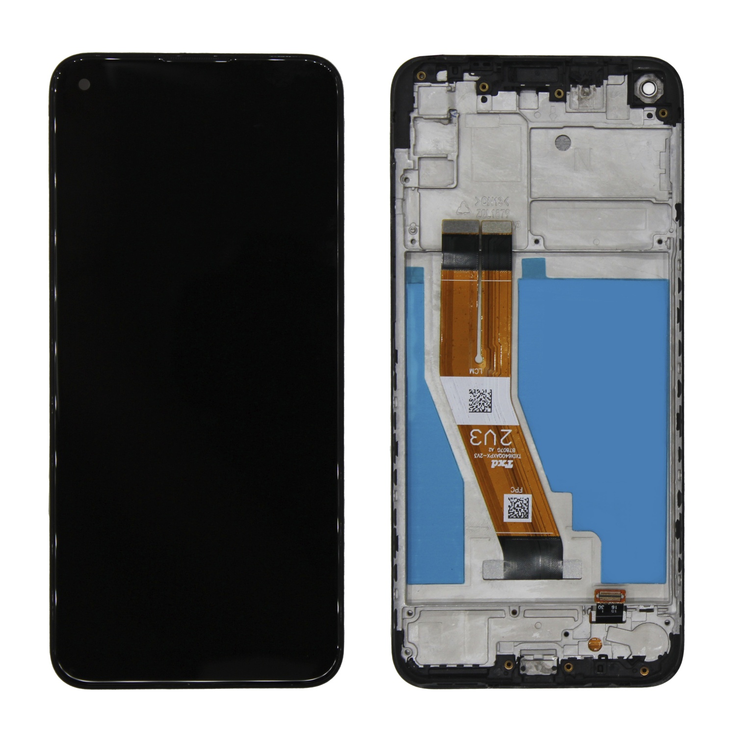 Дисплей в сборе с тачскрином для Samsung M115F (M11) (Черный) - в рамке OR100% (SP)