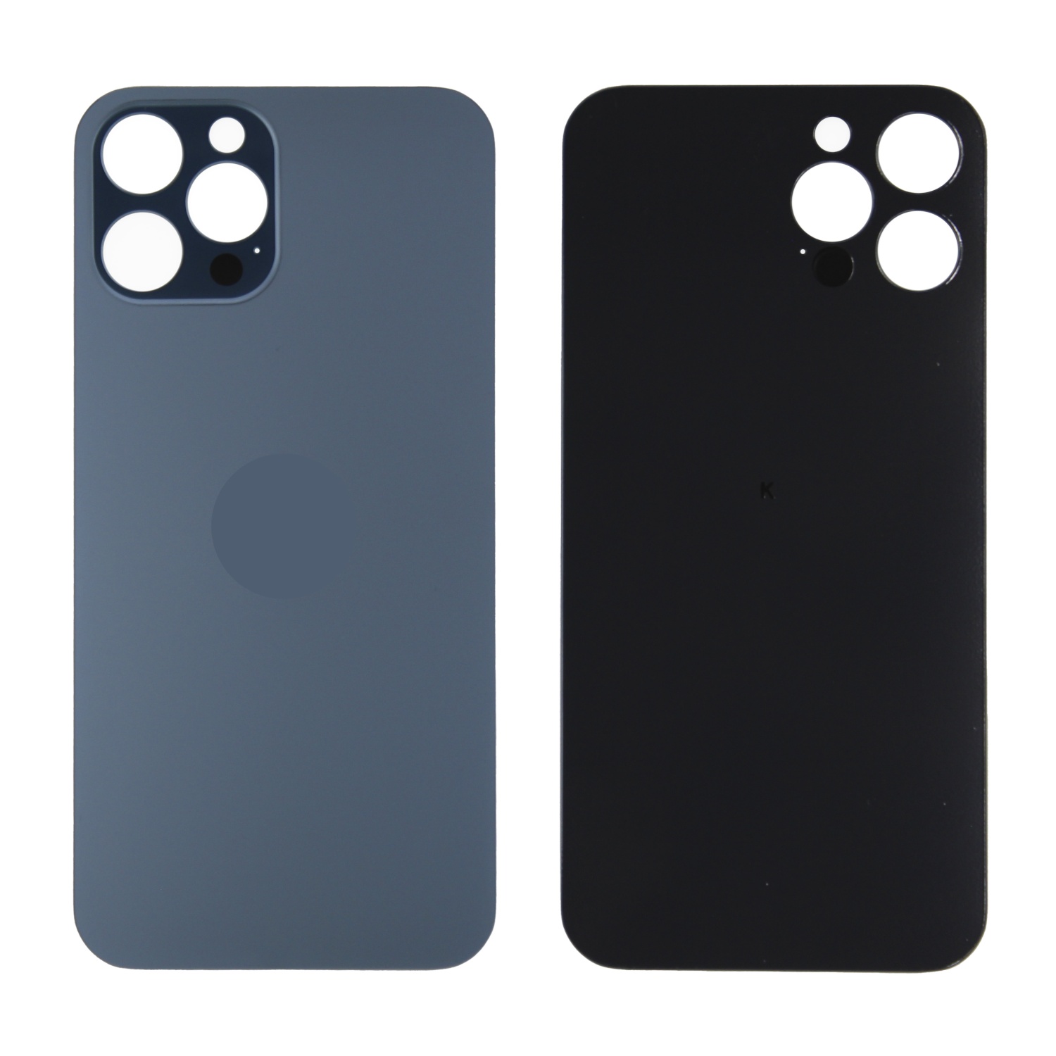 Задняя крышка для iPhone 12 Pro Max (Синий) - с широким вырезом