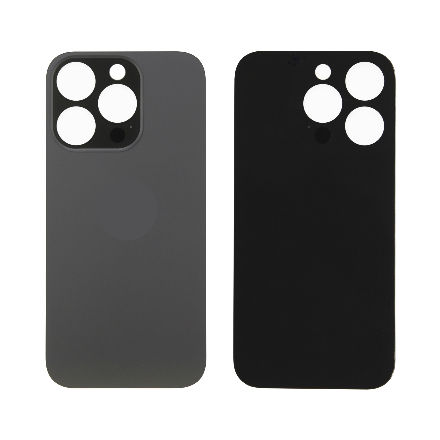 Задняя крышка для iPhone 14 Pro (Серый) - с широким вырезом