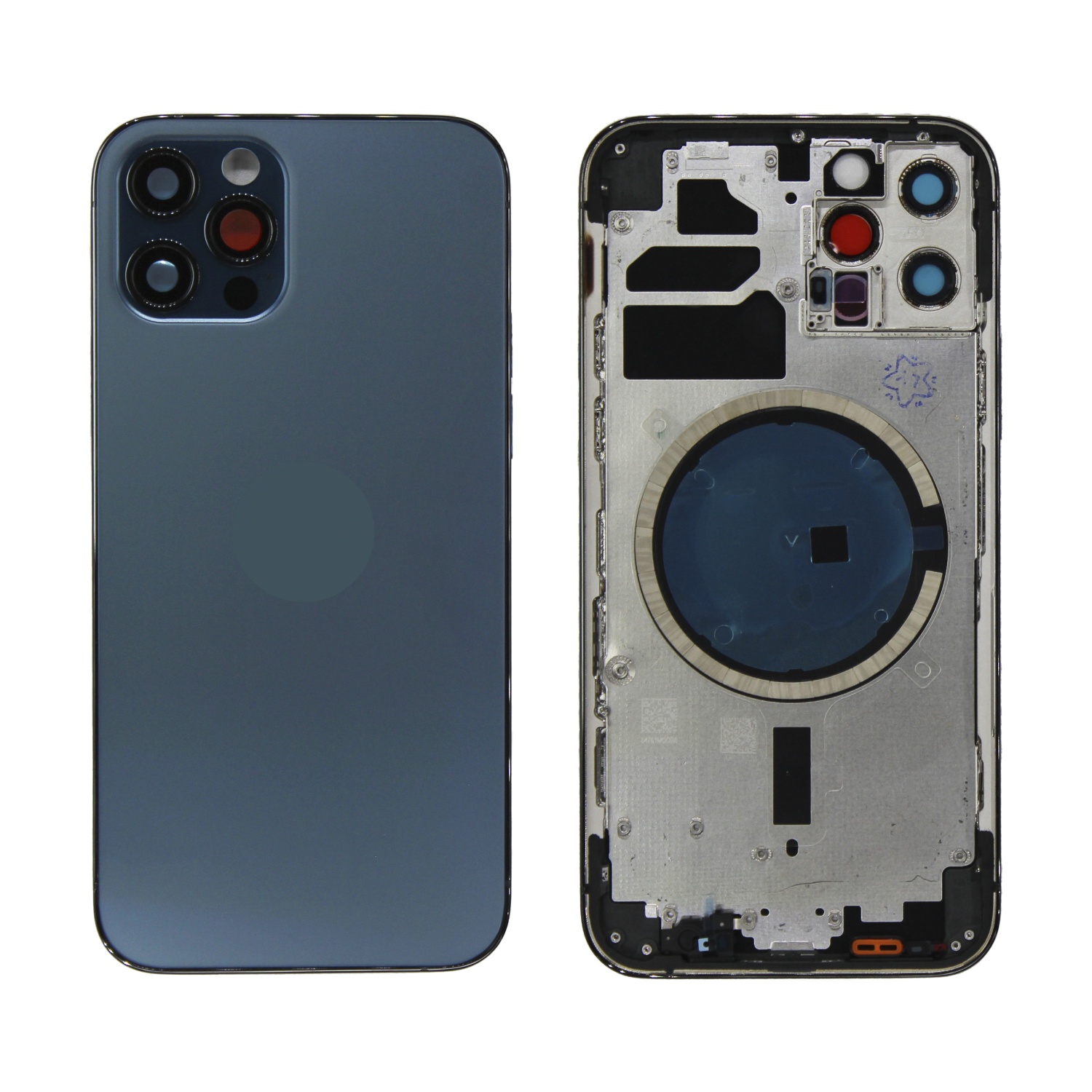 Корпус для iPhone 12 Pro (Синий) - OEM