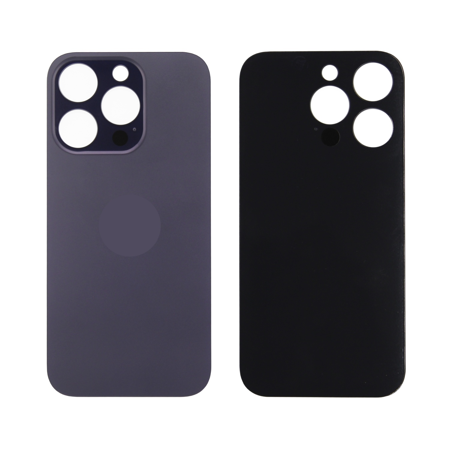 Задняя крышка для iPhone 14 Pro (Фиолетовый) - с широким вырезом