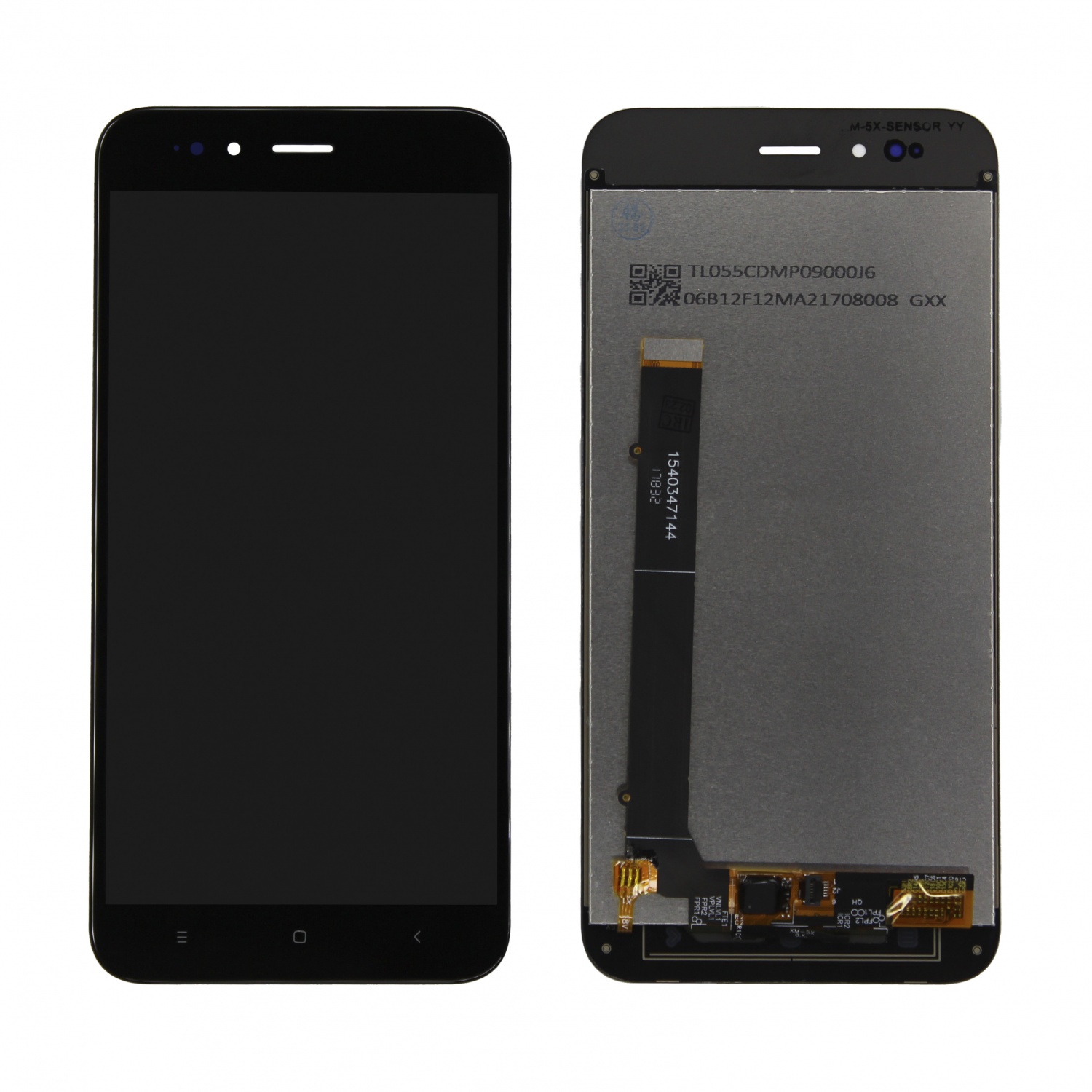 Дисплей в сборе с тачскрином для Xiaomi Mi A1 (Черный)