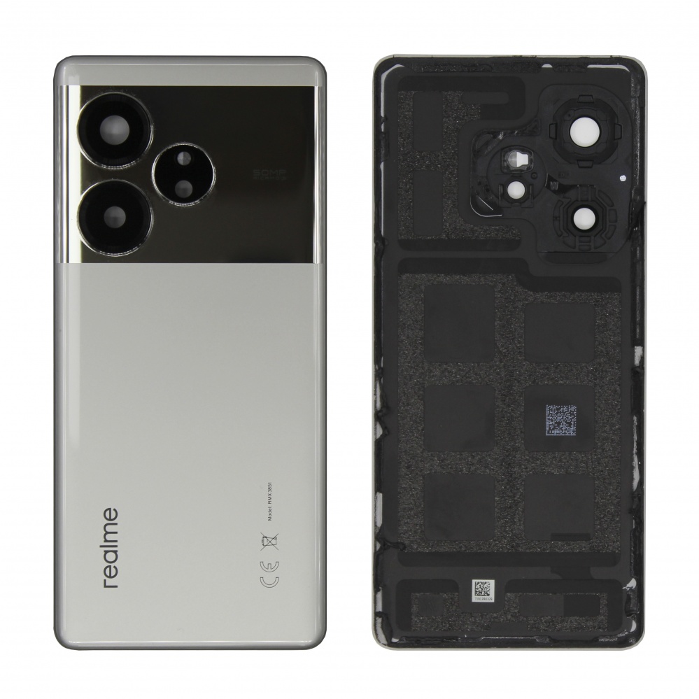 Задняя крышка Realme GT 6 (Серебро) - снятый OR100%