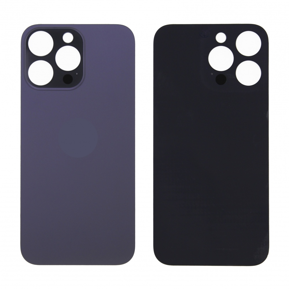 Задняя крышка iPhone 14 Pro Max (Фиолетовый) - с широким вырезом