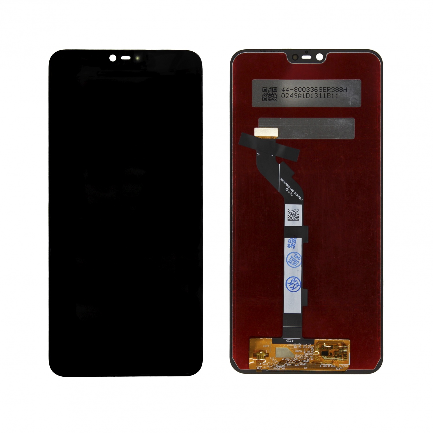 Дисплей в сборе с тачскрином для Xiaomi Mi 8 Lite (Черный)