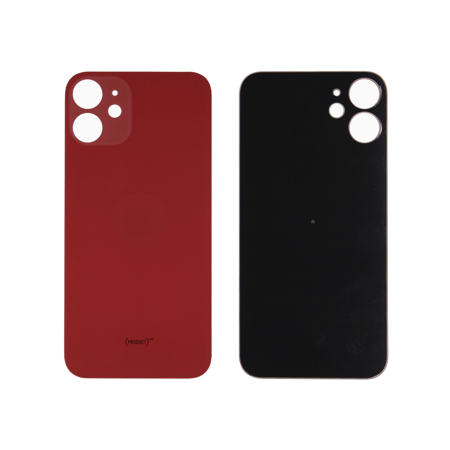 Задняя крышка для iPhone 12 mini (Красный) - Премиум