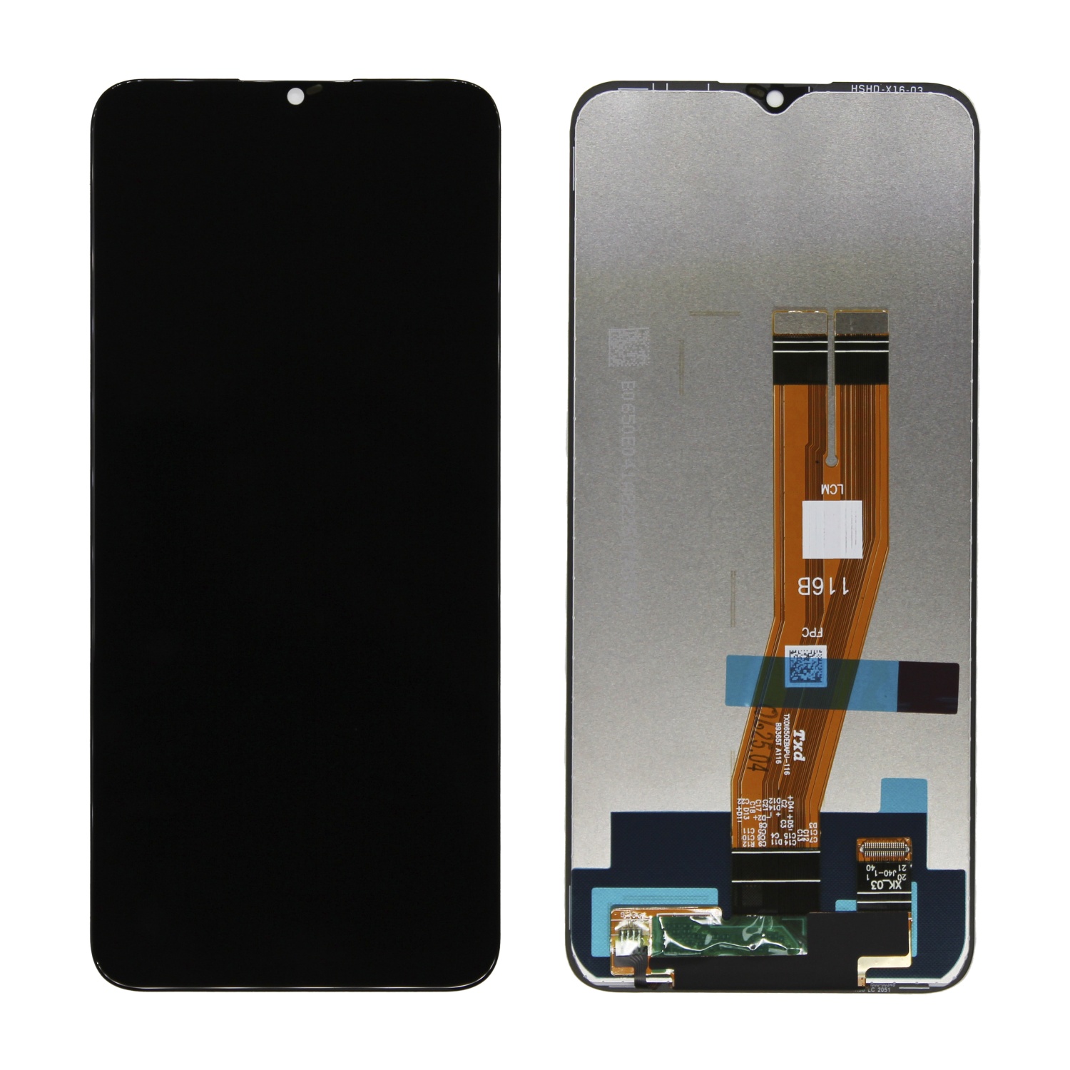 Дисплей в сборе с тачскрином для Samsung A042F (A04e) (Черный) - OR