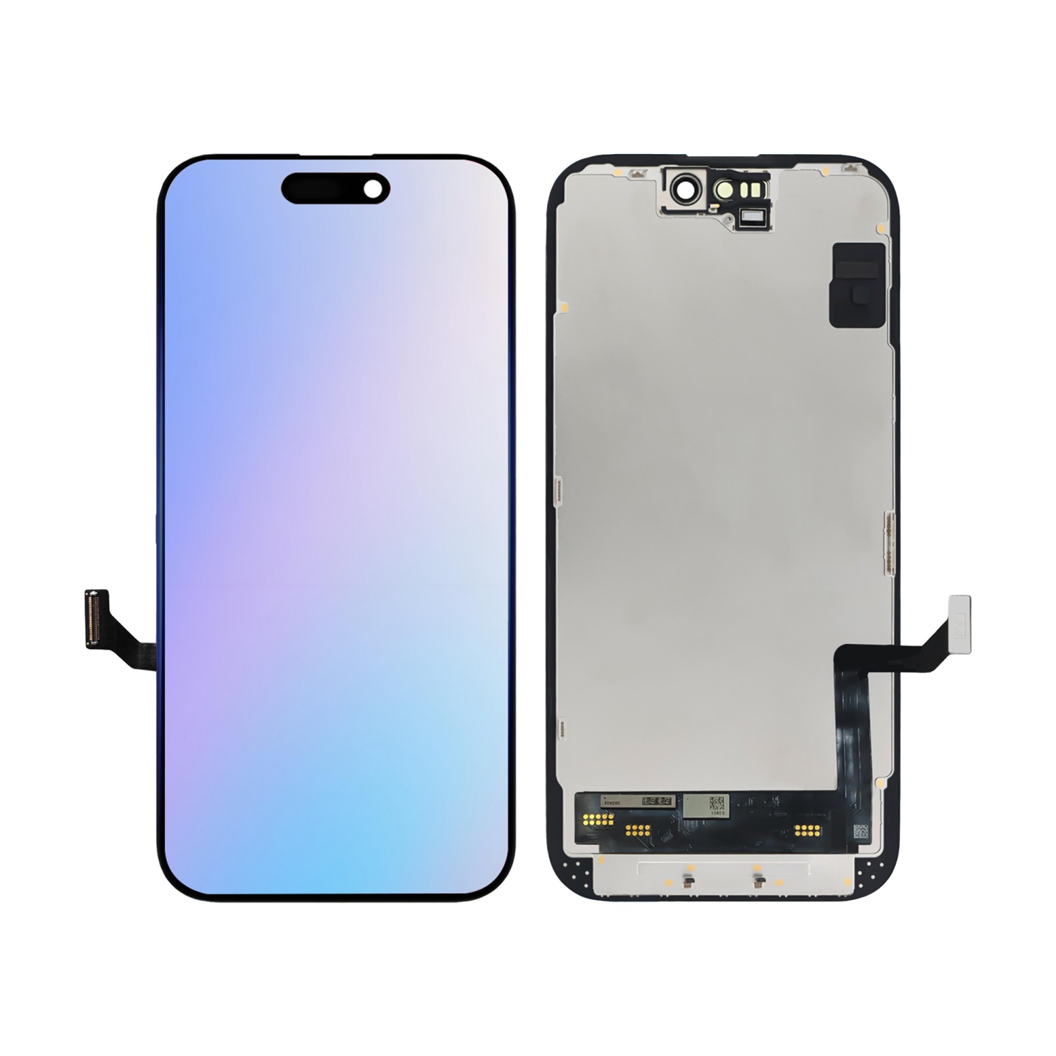 Дисплей в сборе с тачскрином для iPhone 15 (Черный) - Hard Oled