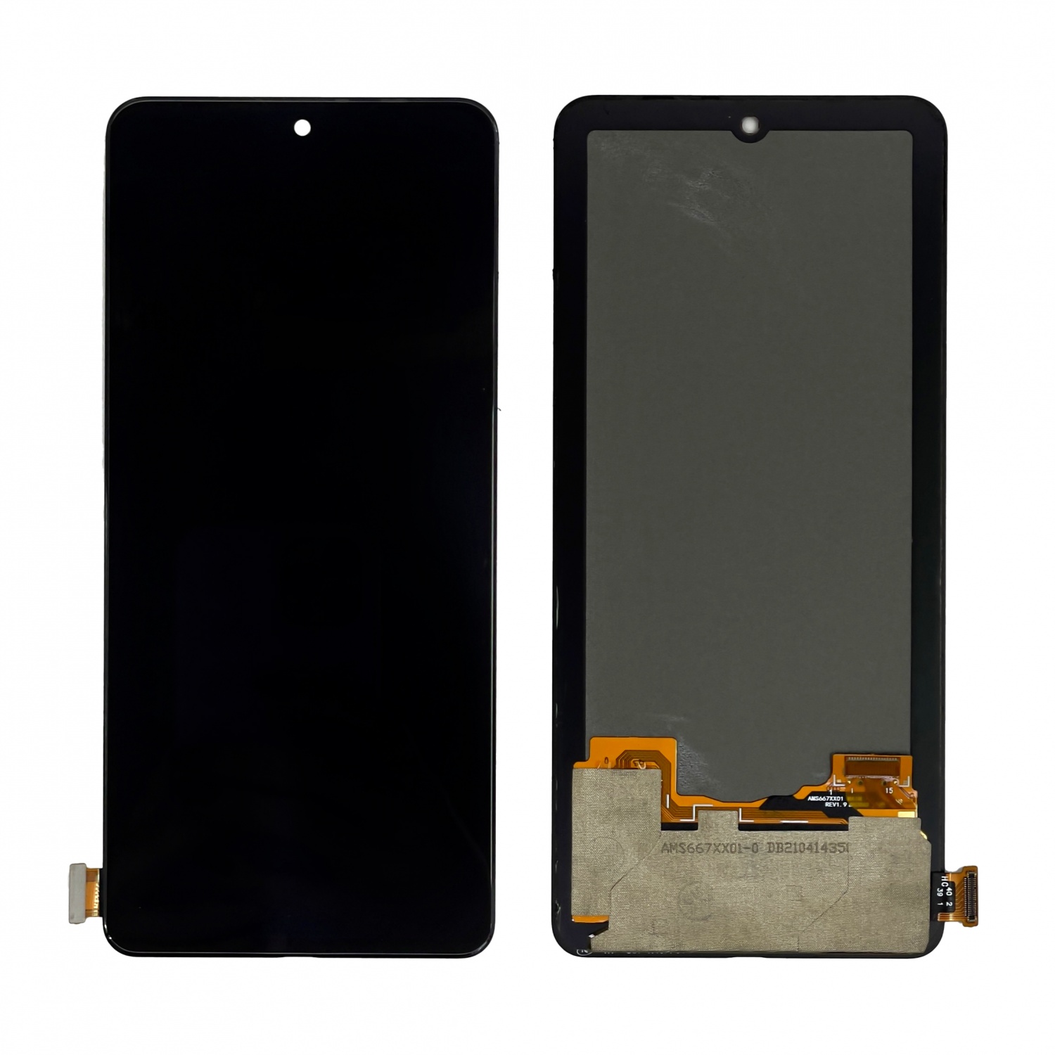 Дисплей в сборе с тачскрином для Xiaomi Poco F4 (Черный) - OLED