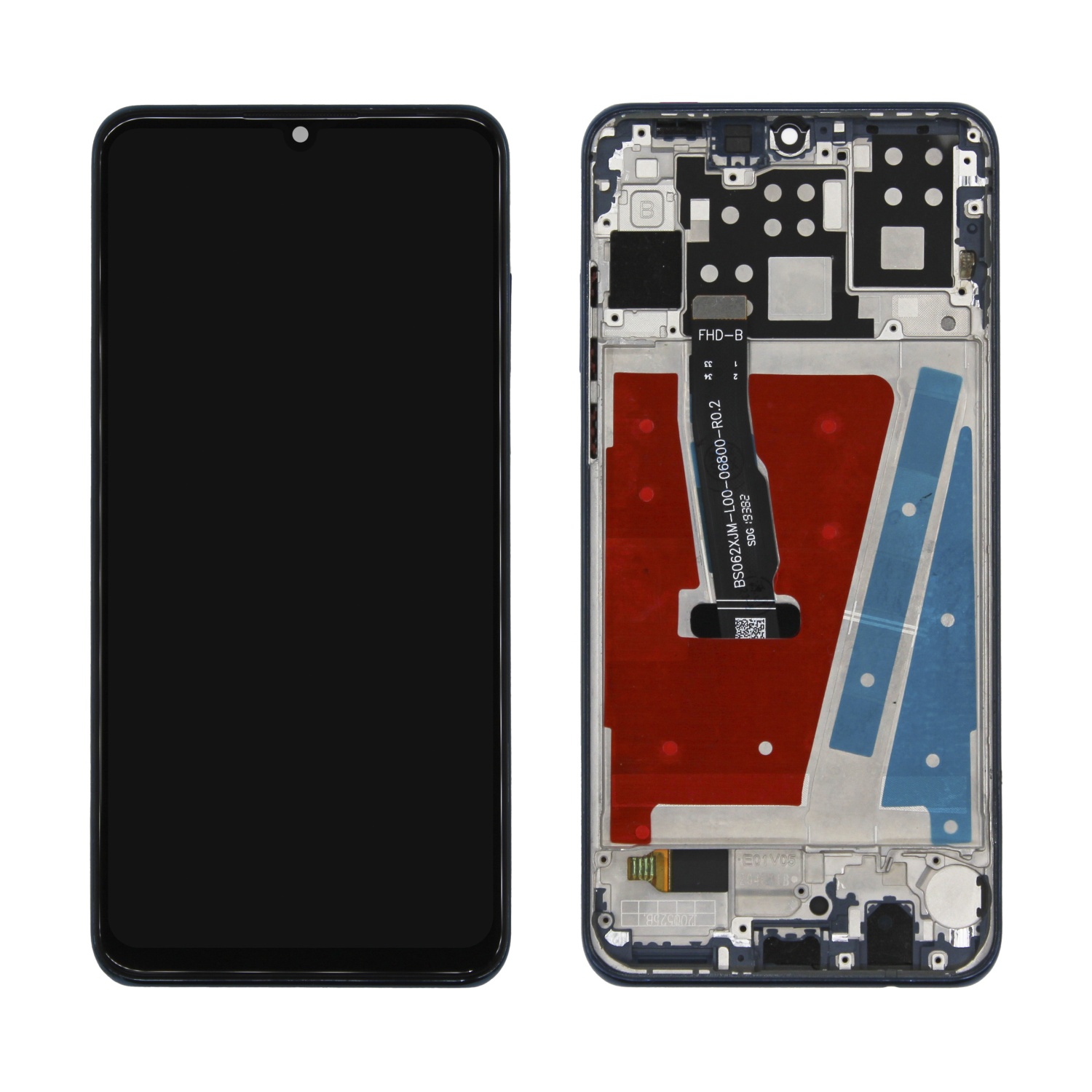 Дисплейный модуль для Huawei P30 Lite (48MP)/Honor 20 Lite/20 (Черный) - в рамке OR