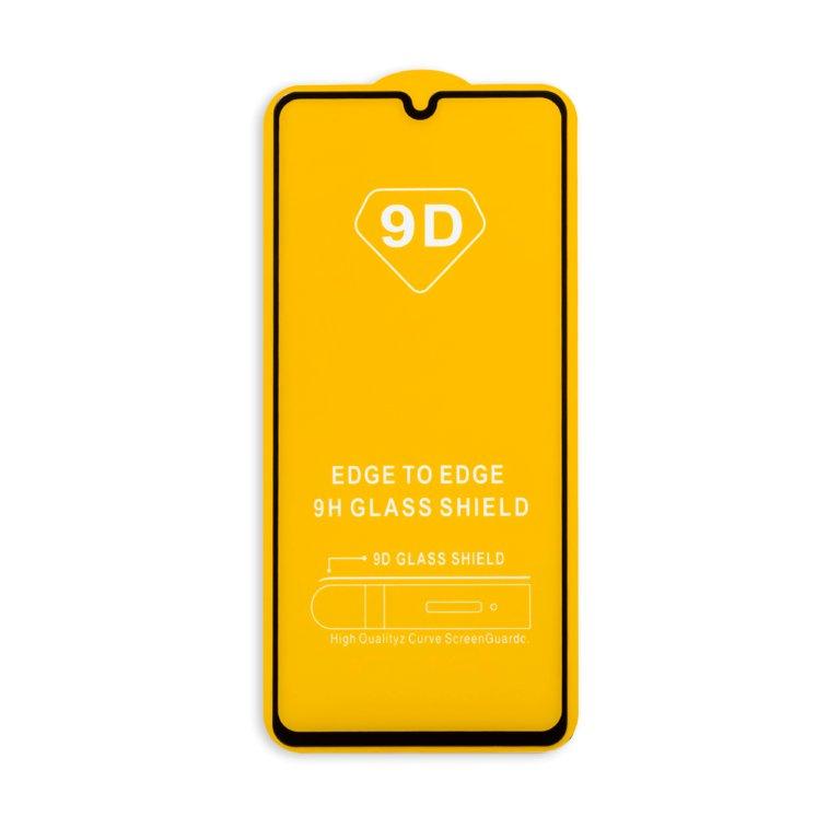 Защитное стекло "Полное покрытие" для Samsung A415F (A41) (Черный)