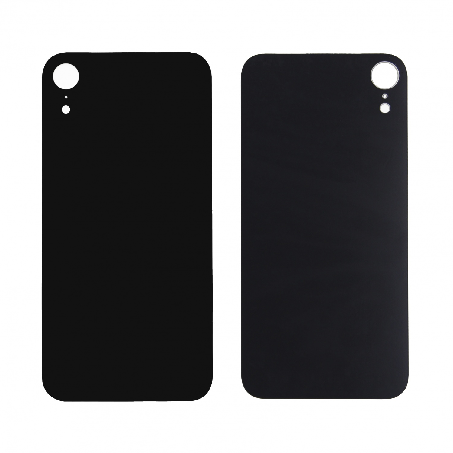 Задняя крышка iPhone XR (Черный) - с широким вырезом
