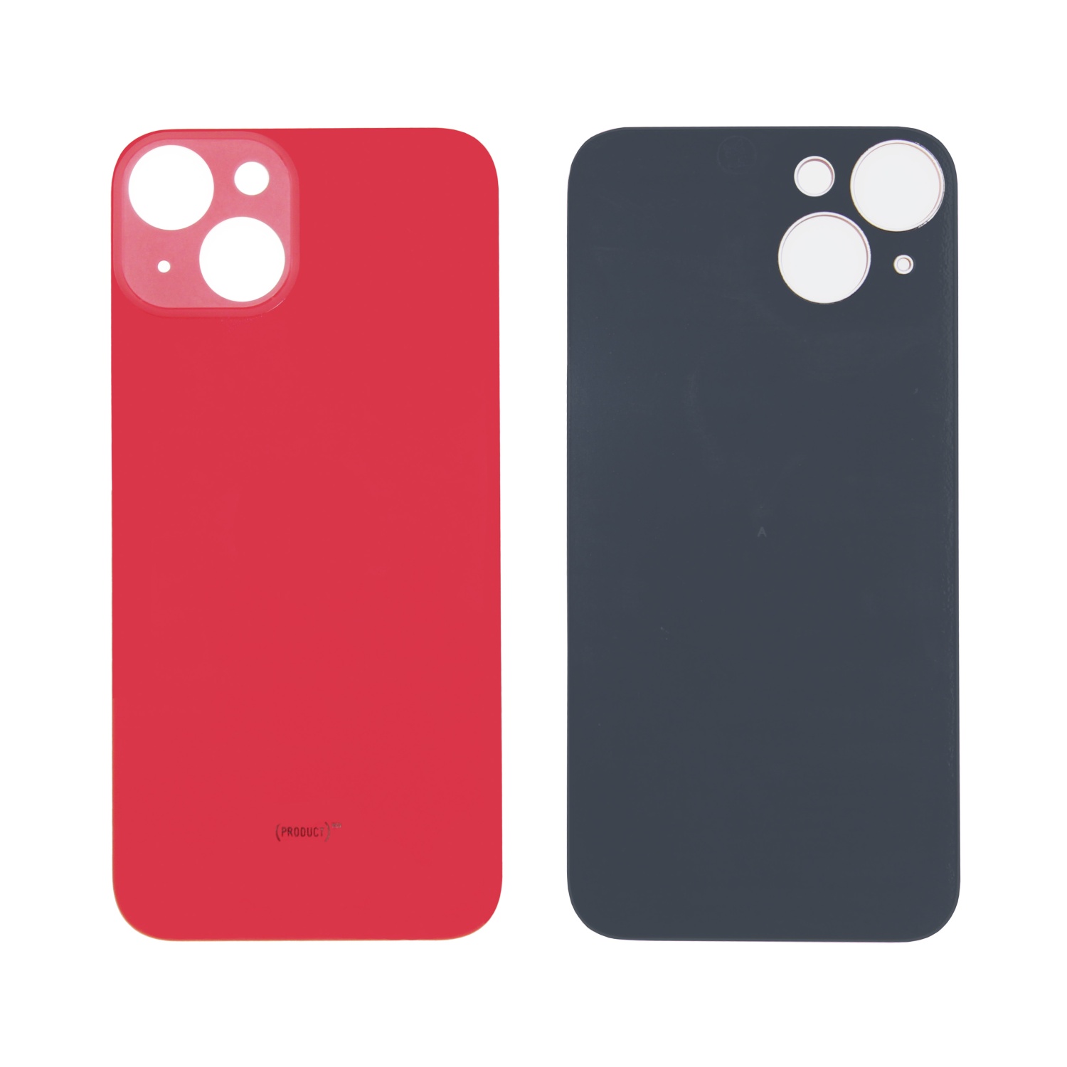 Задняя крышка для iPhone 14 (Красный) - с широким вырезом