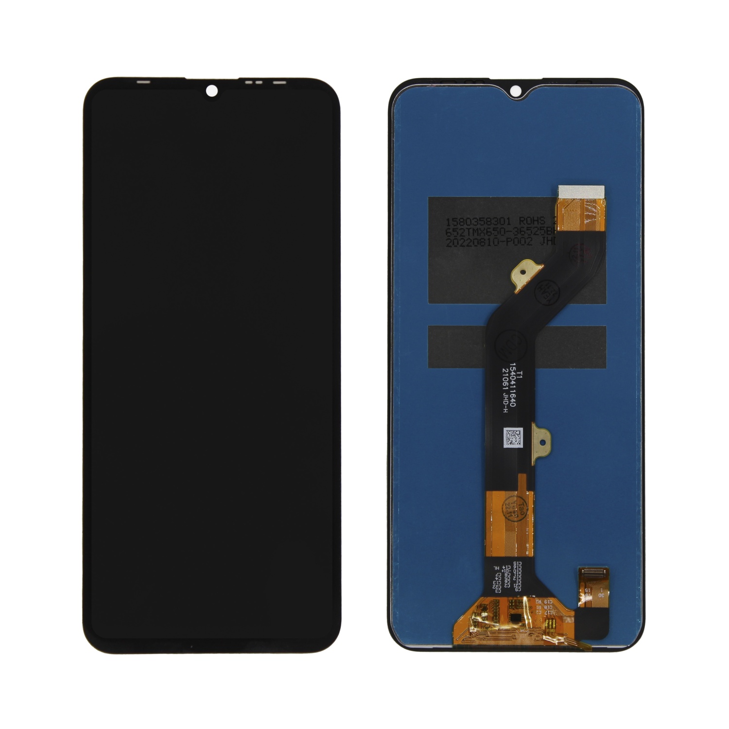 Дисплей в сборе с тачскрином для Infinix Hot 10 Lite (Черный) - OR