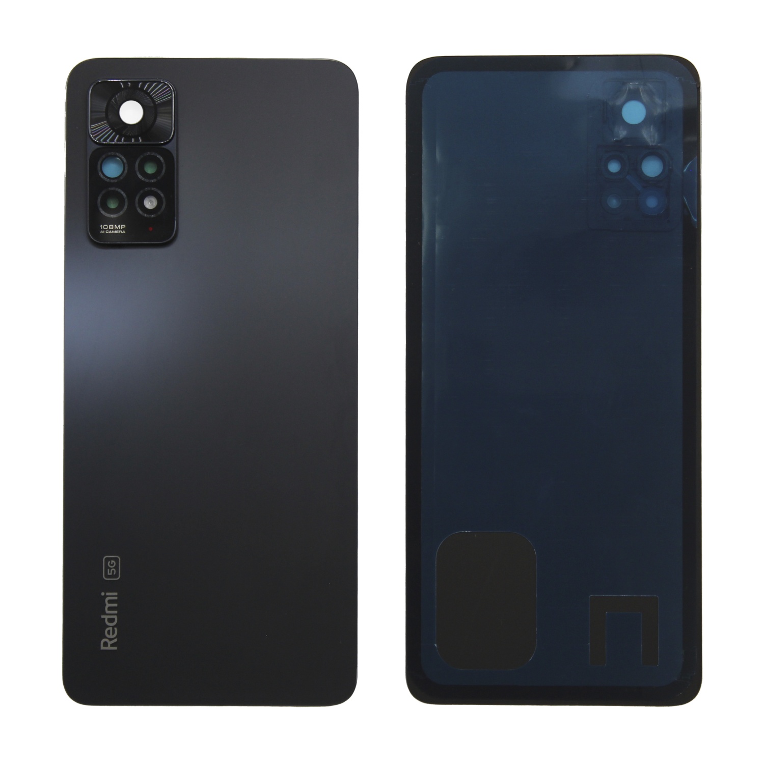 Задняя крышка Xiaomi Redmi Note 11 Pro 4G/5G (Черный) - Премиум