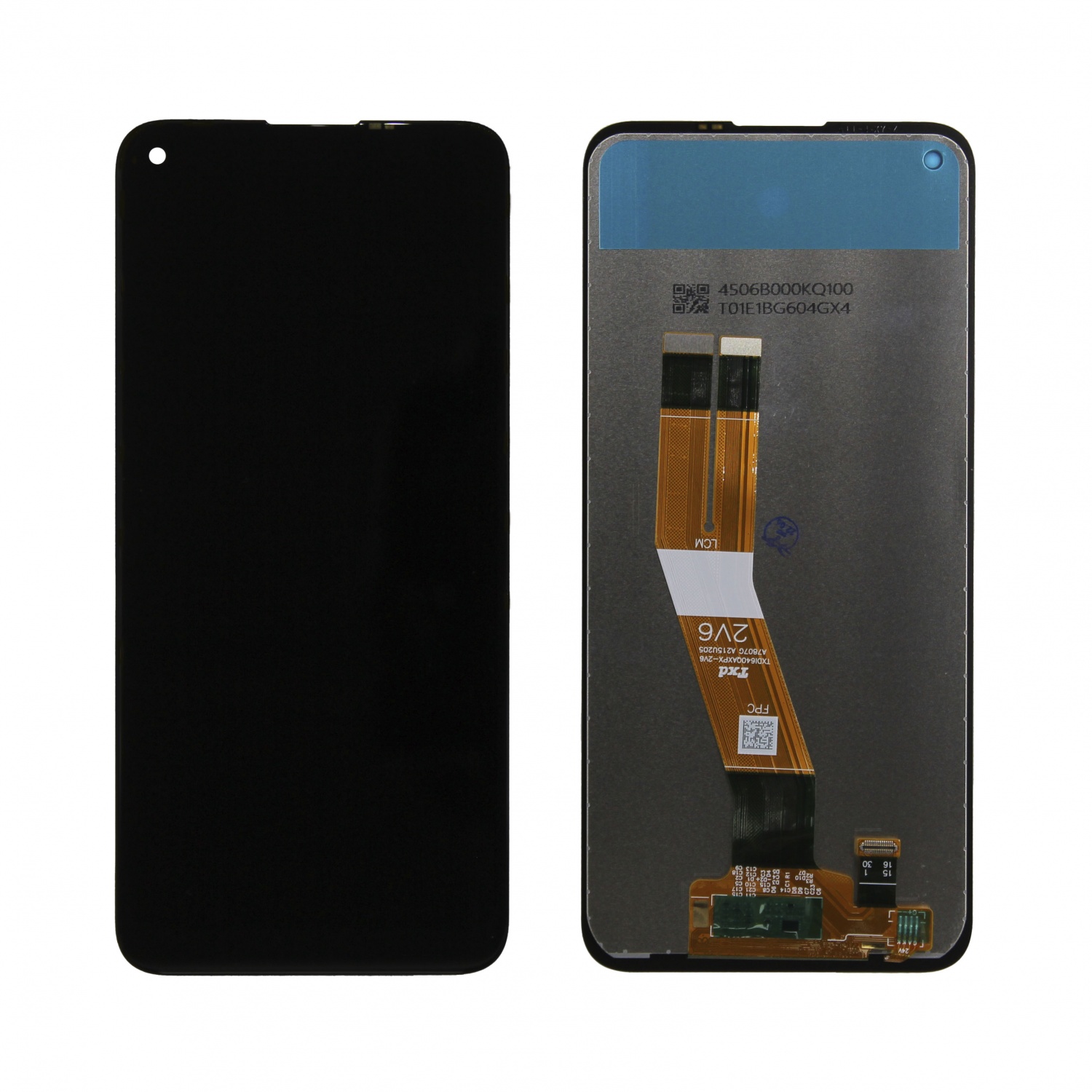 Дисплей в сборе с тачскрином для Samsung A115F/M115F (A11/M11) (Черный) - Премиум