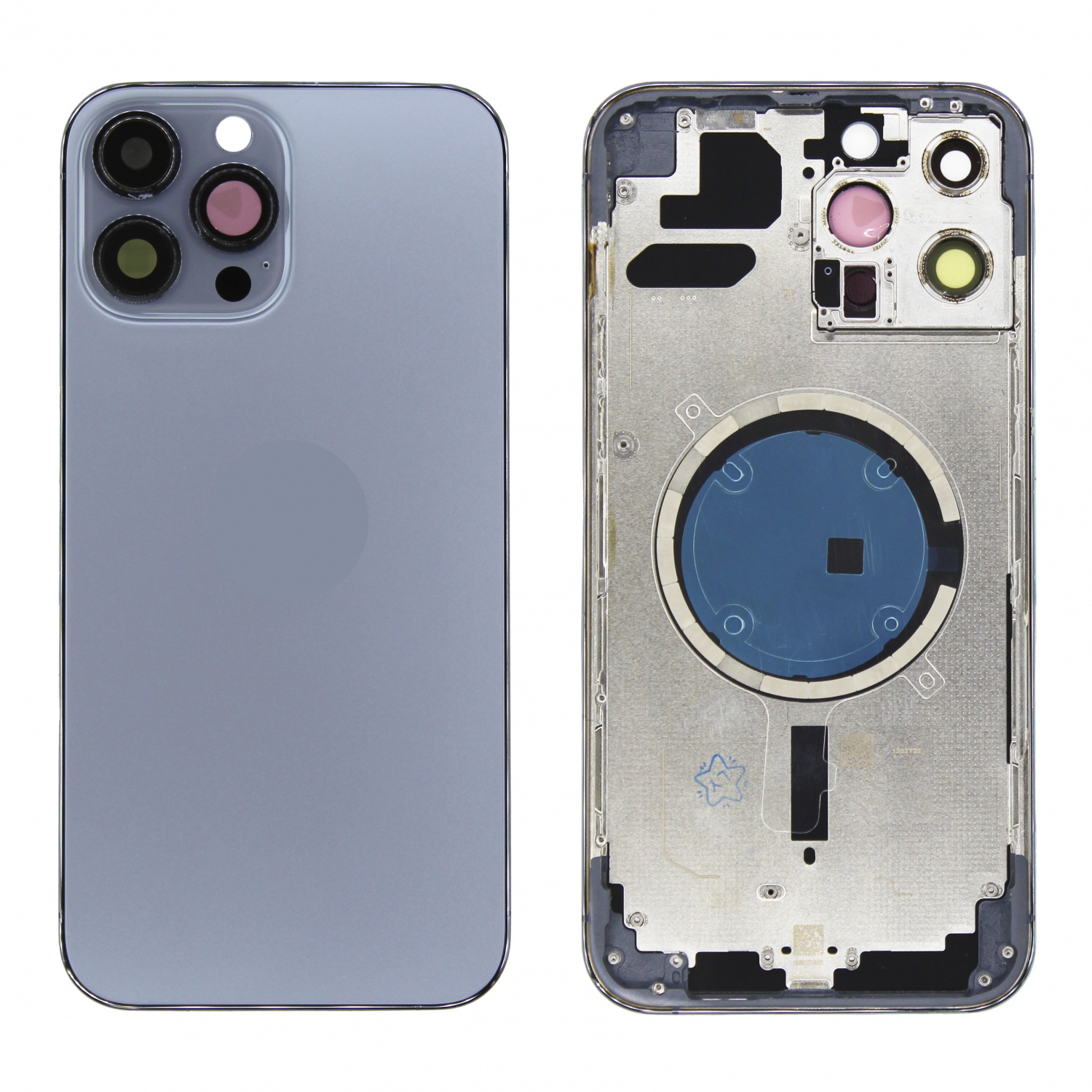 Корпус для iPhone 13 Pro Max (Голубой) - Премиум