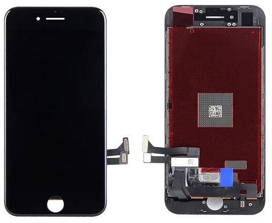 Дисплей в сборе с тачскрином для iPhone 8/SE 2020/SE 2022 (Черный) - OR (заменили Тач + Стекло)