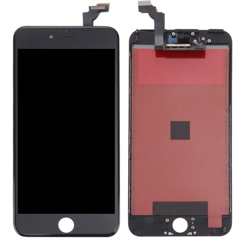 Дисплей в сборе с тачскрином для iPhone 6S Plus (Черный) - Премиум