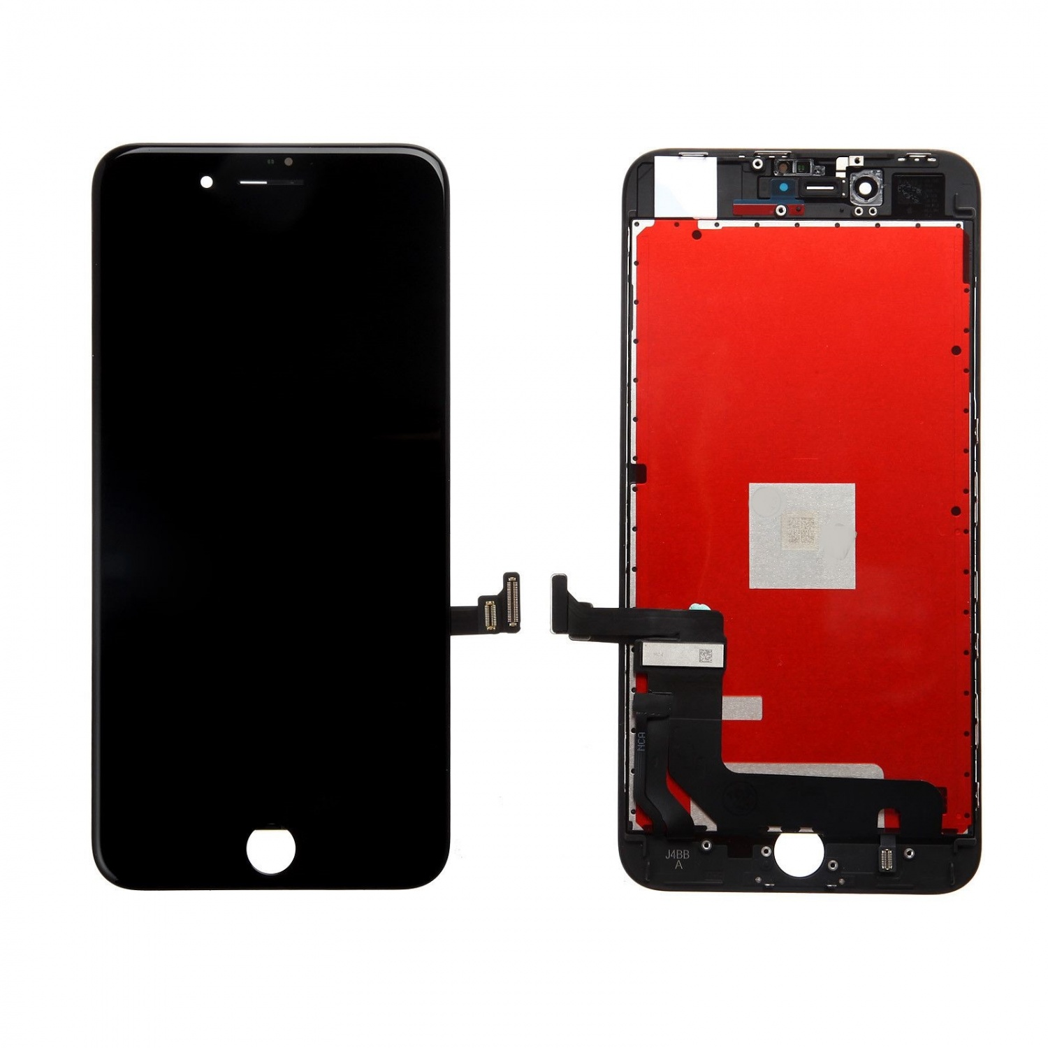 Дисплей в сборе с тачскрином для iPhone 8 Plus (Черный) - Премиум
