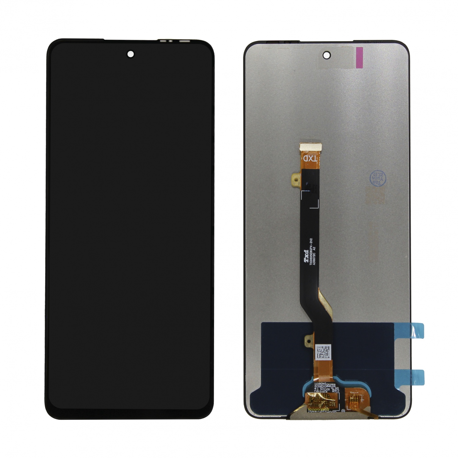 Дисплей в сборе с тачскрином для Infinix Note 12 2023 (Черный)