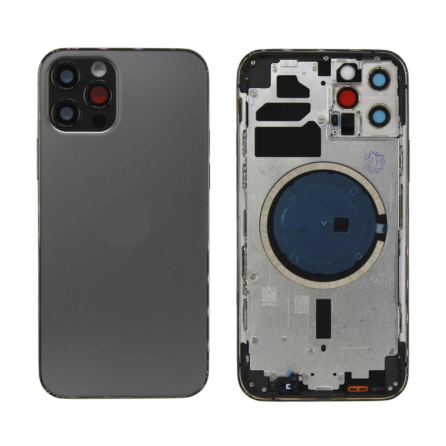 Корпус для iPhone 12 Pro (Черный) - OEM