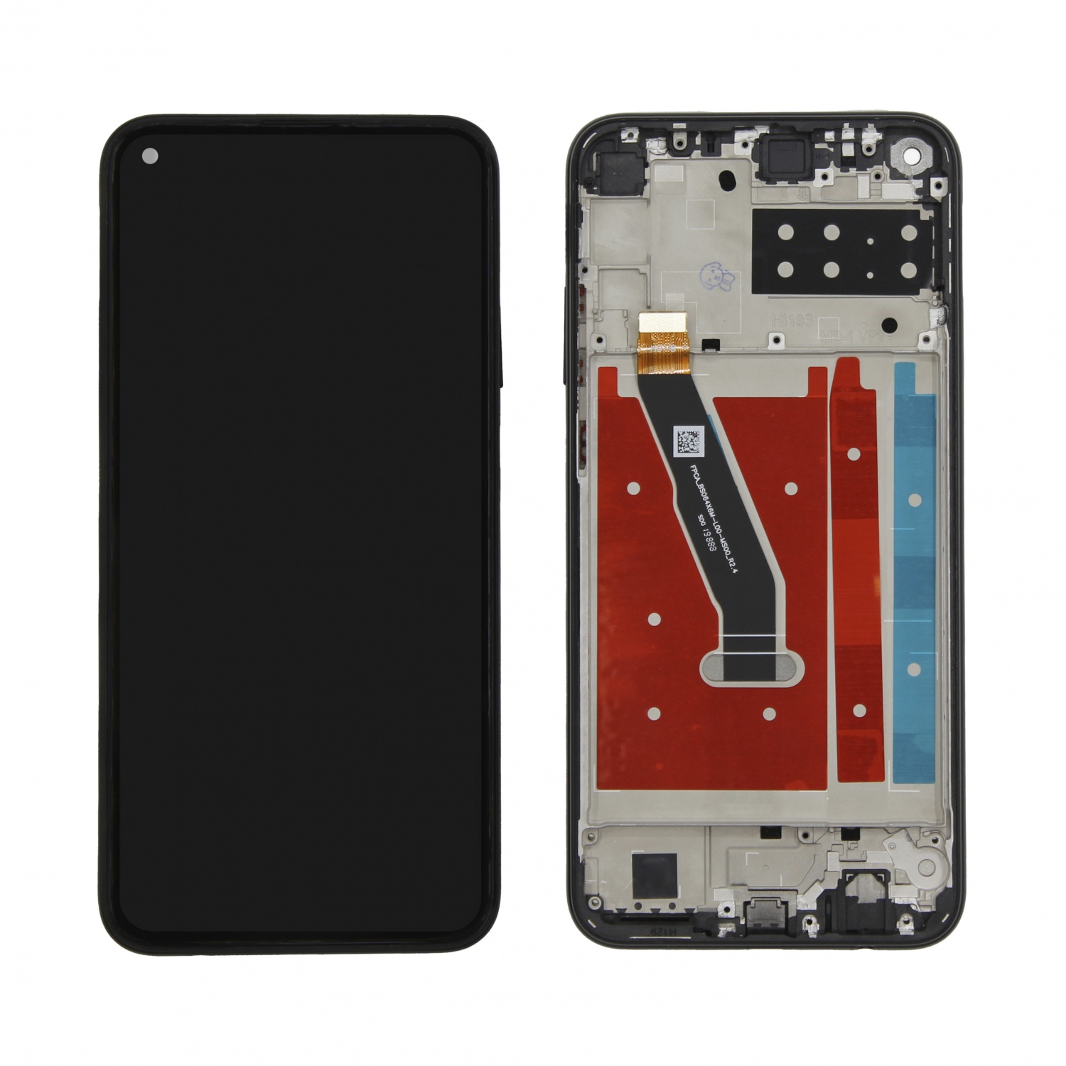 Дисплейный модуль для Huawei P40 Lite E/Honor 9C (ART-L28/AKA-L29) (Черный) - в рамке OR100